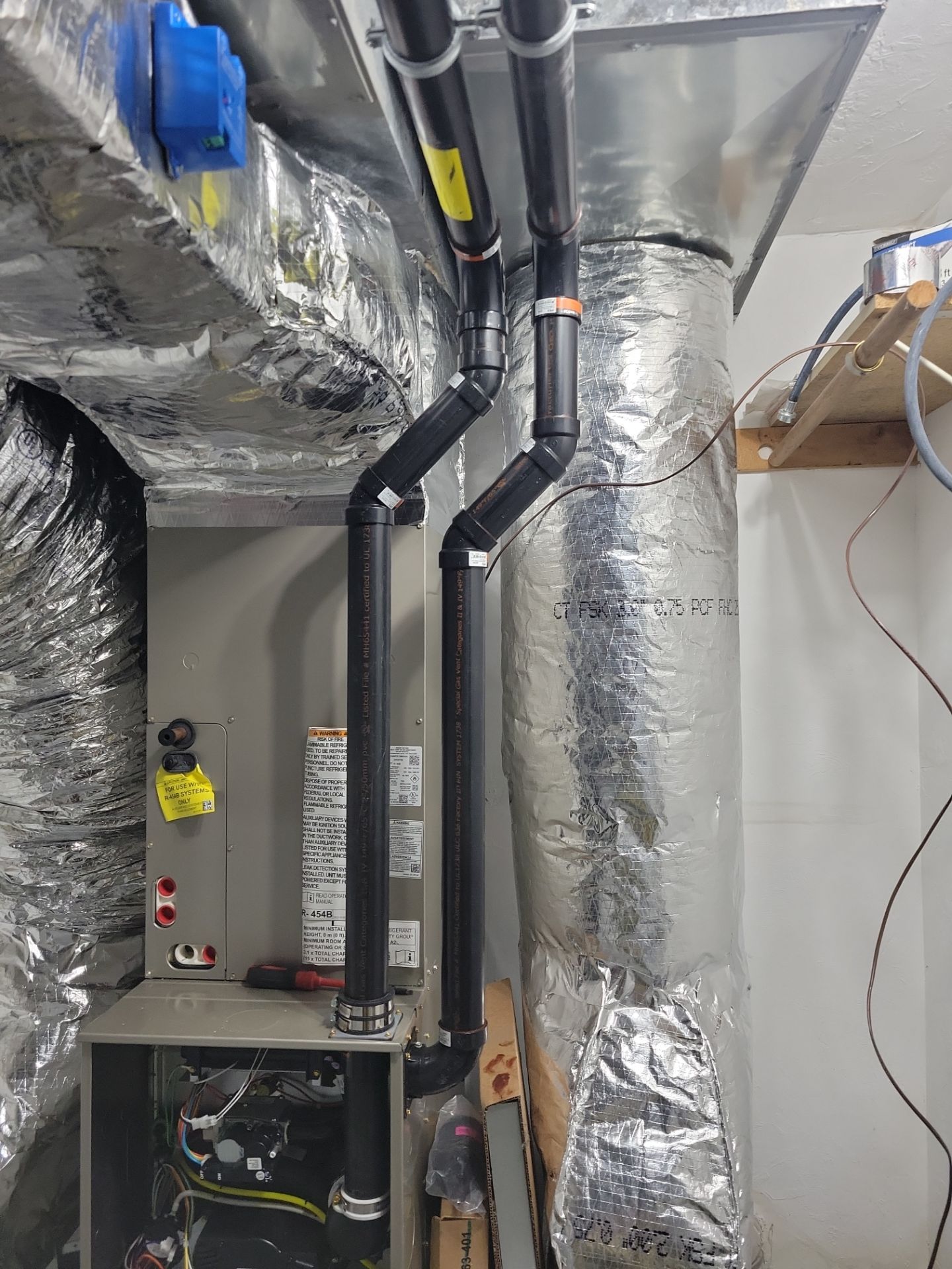 2 Oil Furnaces Upgraded to High Efficiency Propane with Multiple Zones by Ocean State Air Solutions