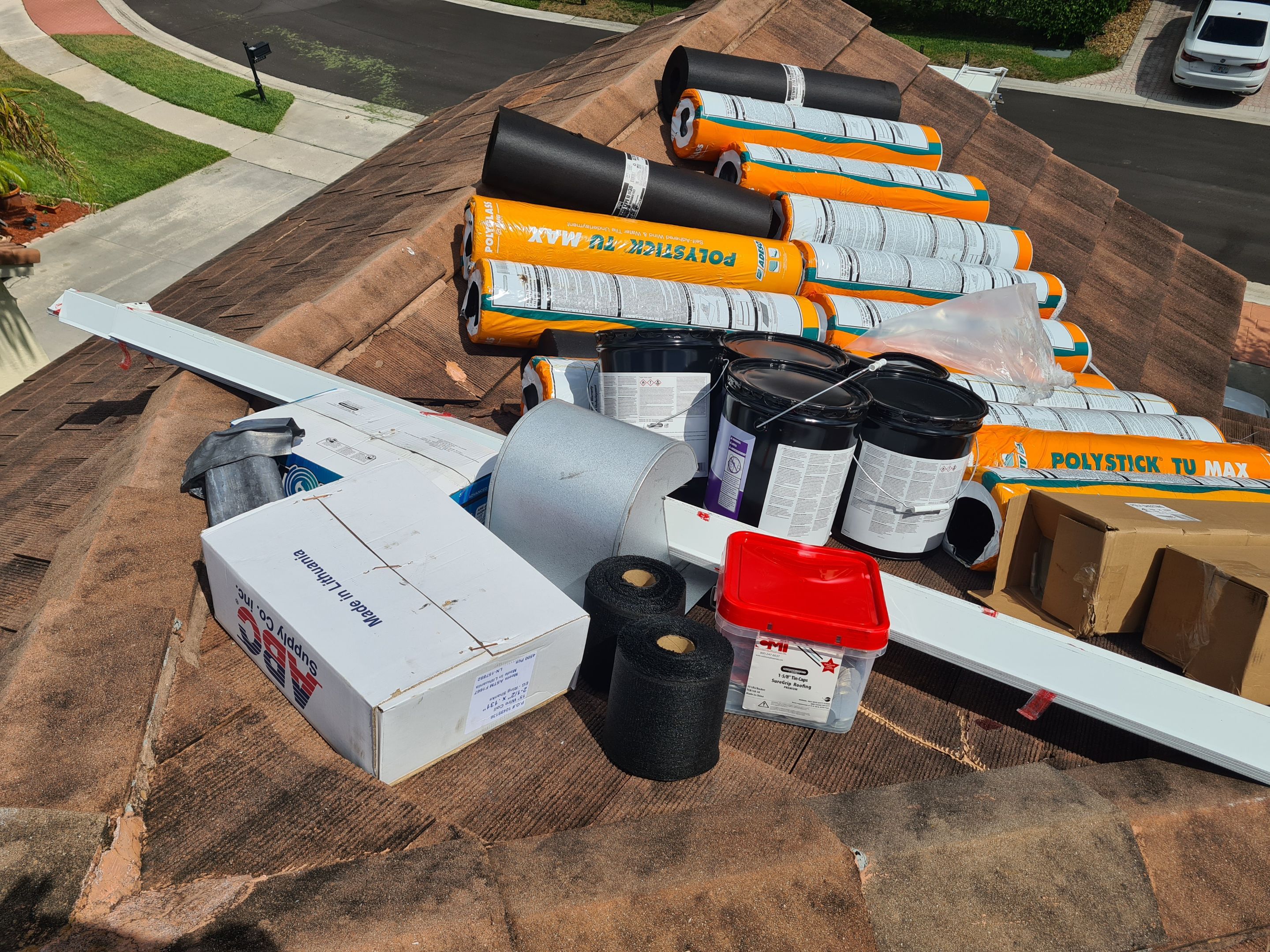 Residential Roofing Installation using Eagle Roofing Tile by BLUES BROTHERS ROOFING