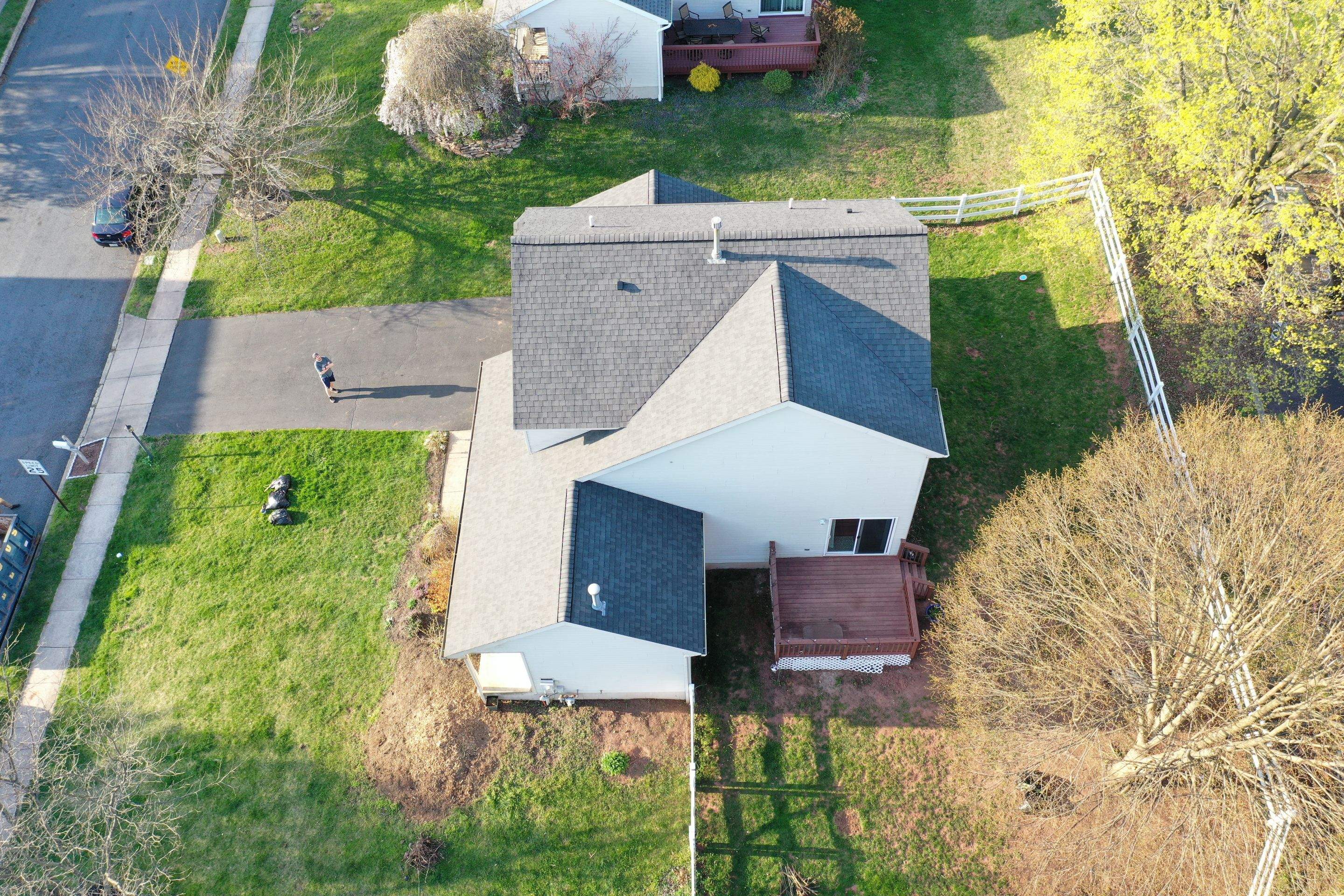 Roofing Installation using CertainTeed Landmark - Pewterwood by Storm Guard of Ches-Mont PA