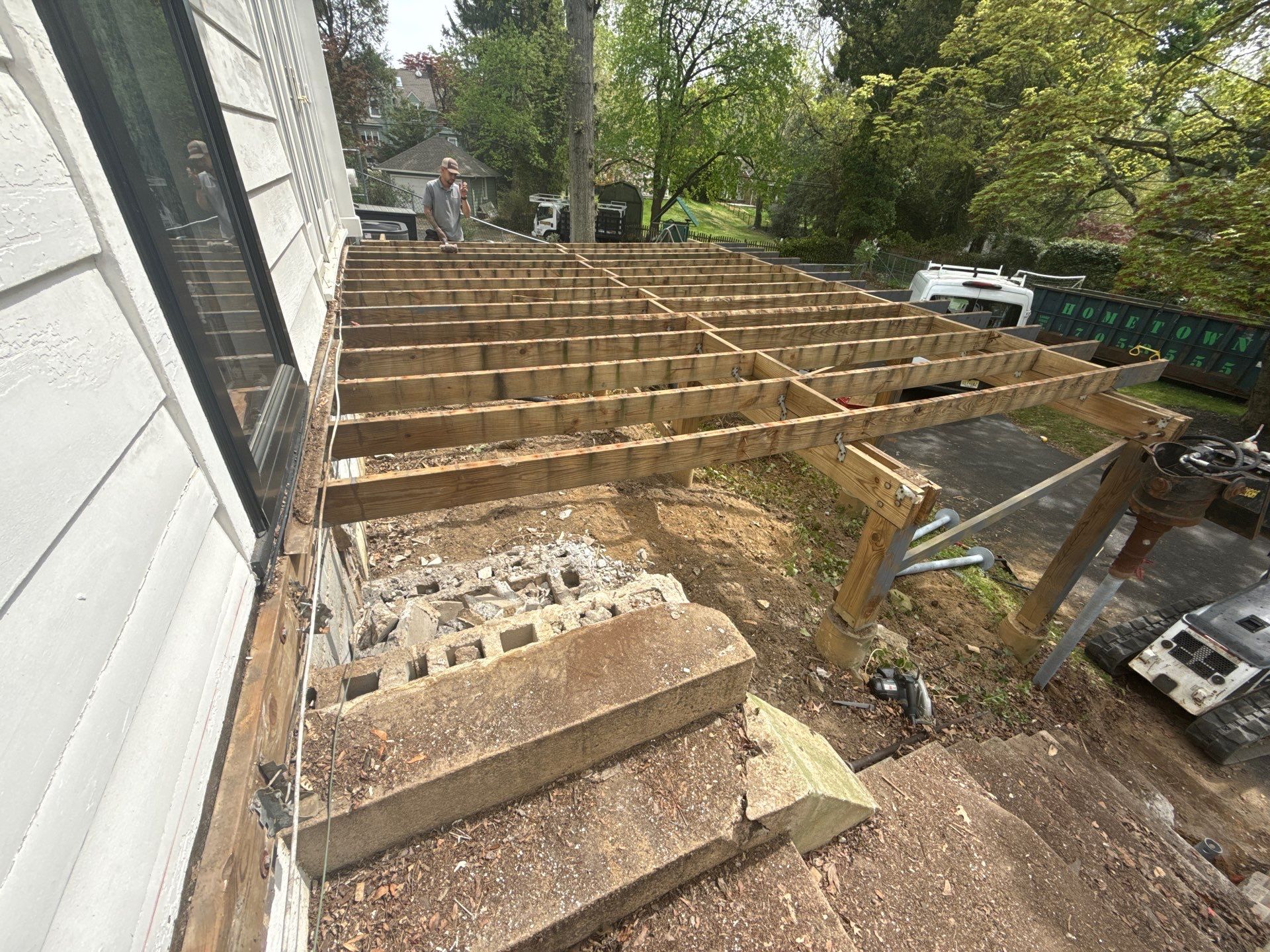 New deck and porch in Moorestown by deck guardian