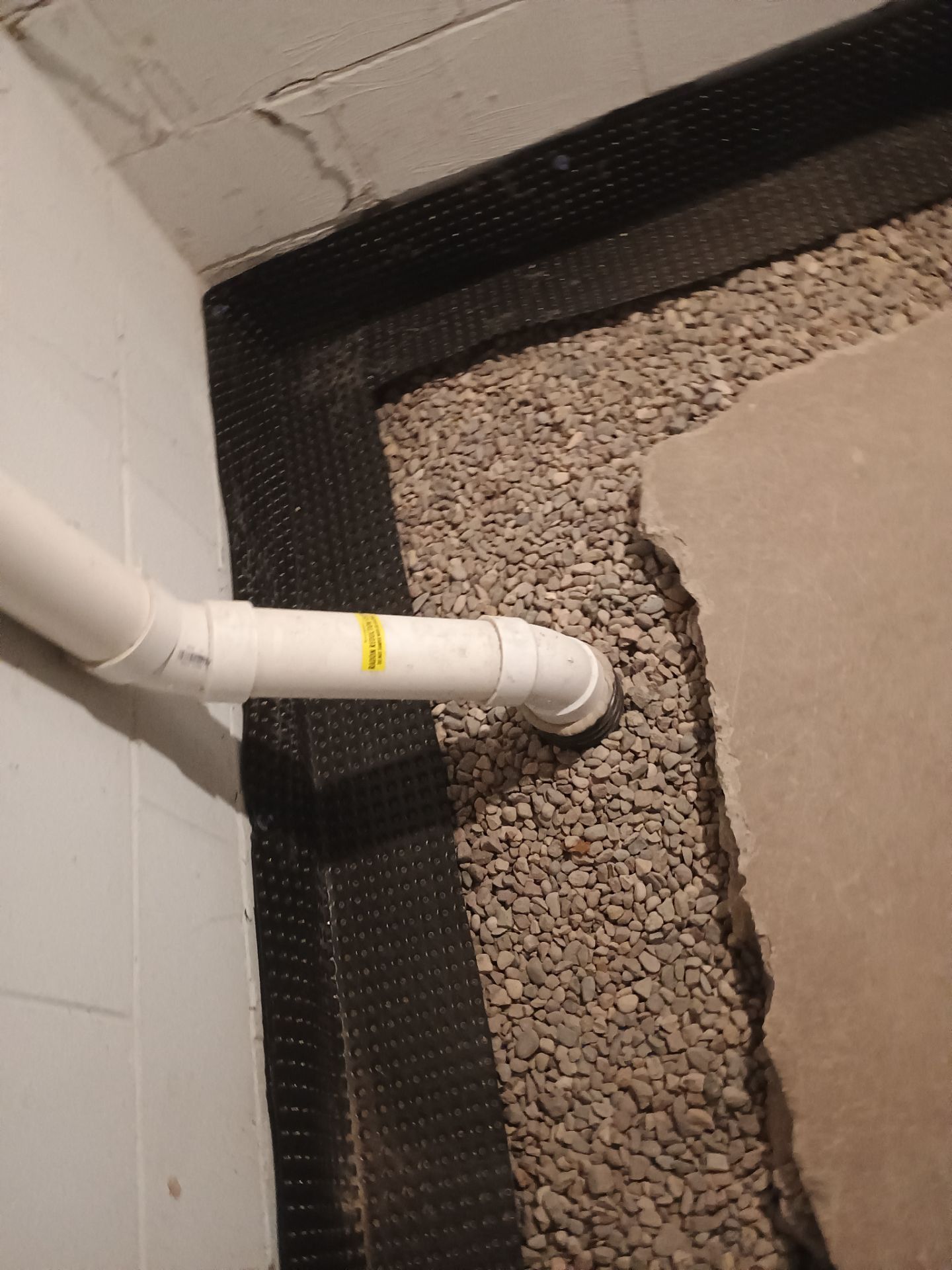 Interior Drain Tile Installation in South Minneapolis by Waterproofing Northeast