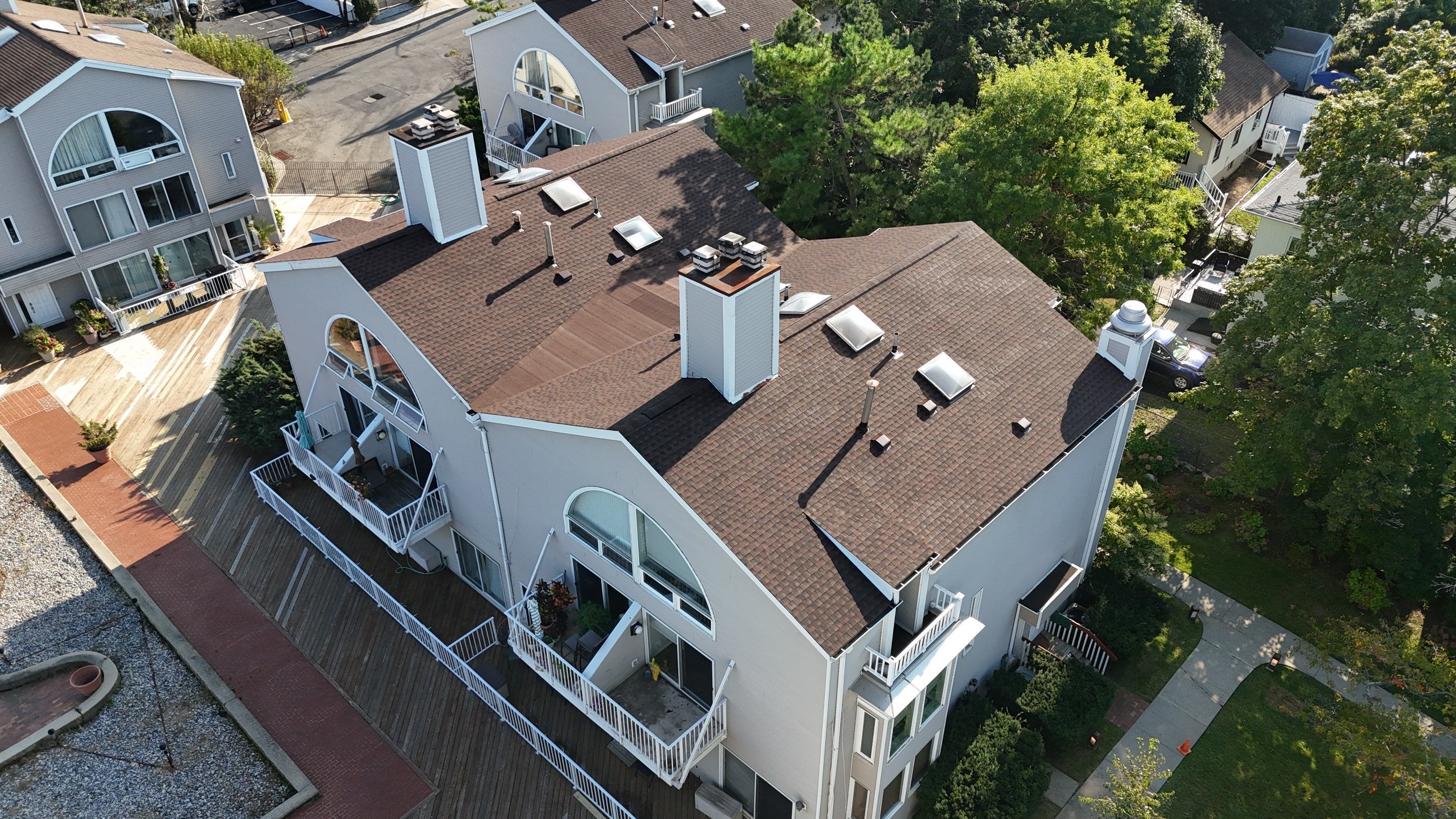 Roof Project in City Island, NY by All State Home Improvement Inc.