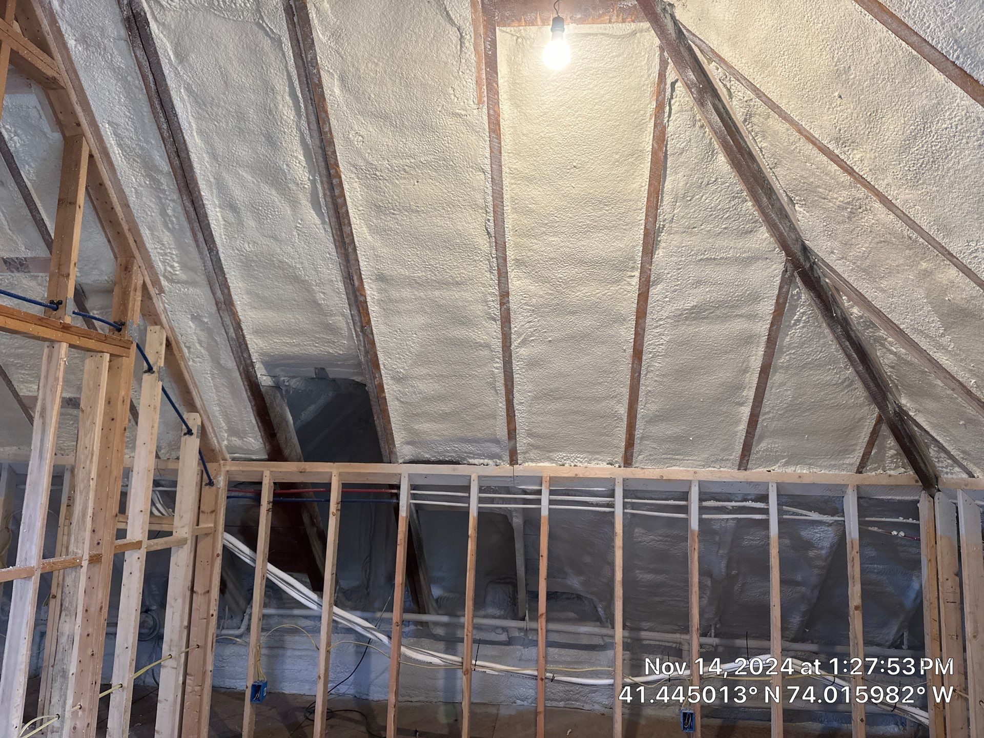 Spray Foam Insulation using Closed Cell Spray Foam by NYS Foam & Energy