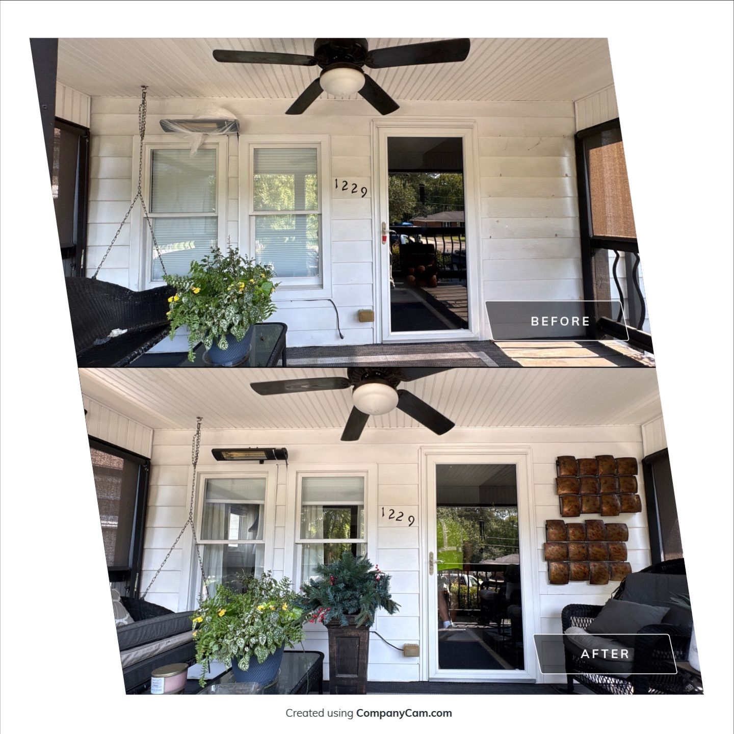 Project in Chattanooga by Curb Appeal 