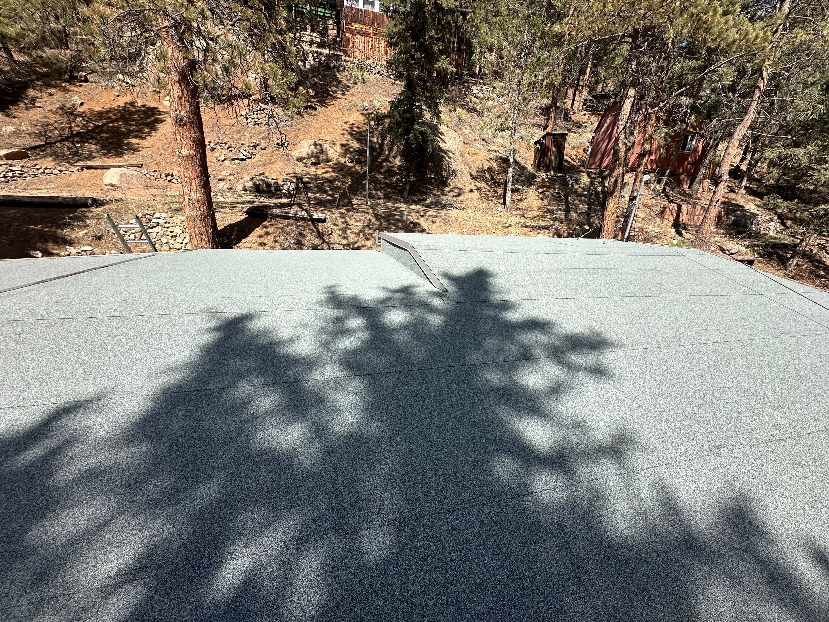 Residential Roofing Installation using Modified Bitumen Roofing by Blue Peaks Roofing LLC 