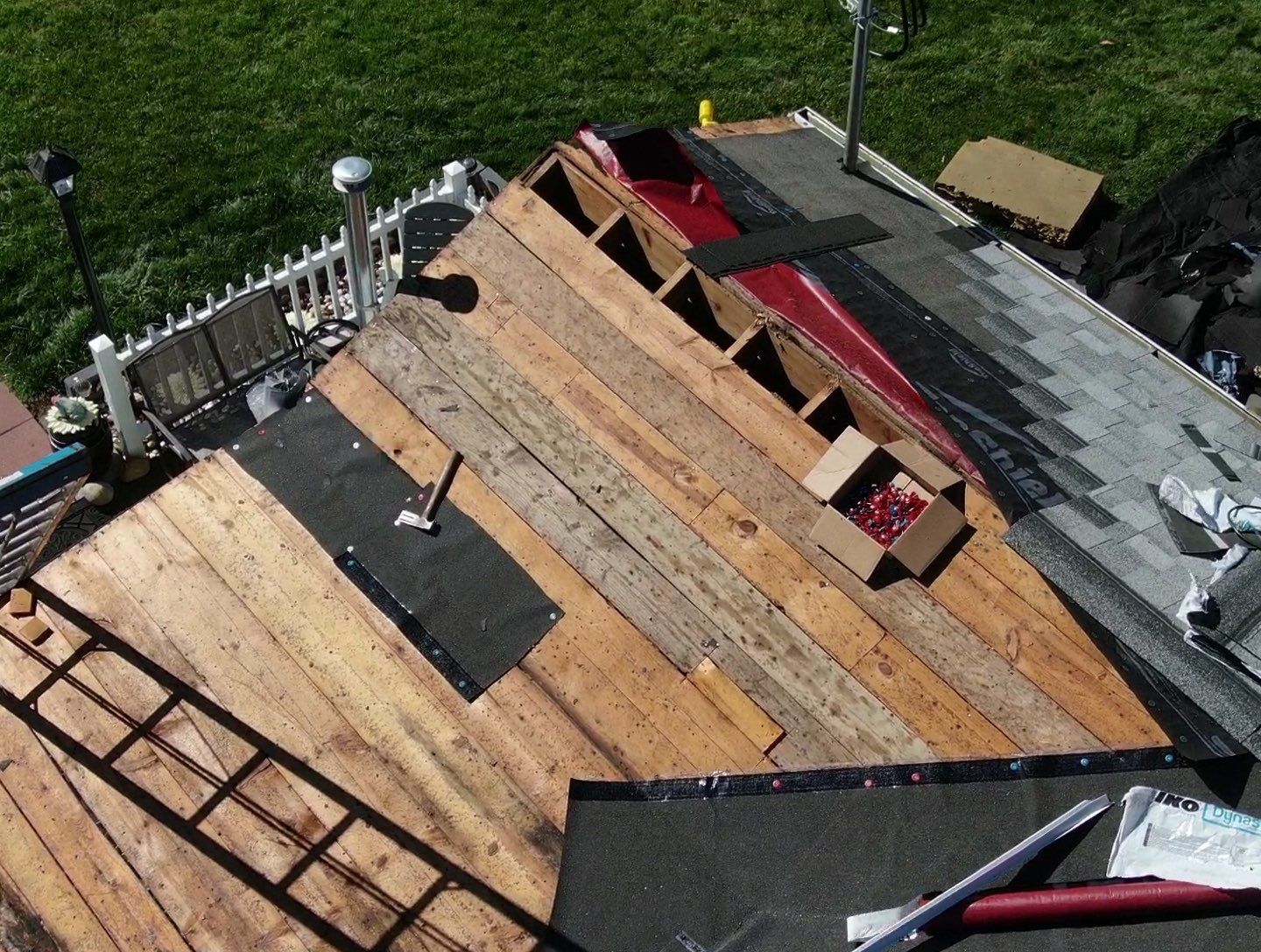 Residential Roofing Installation using Performance Shingles by Mr. Roofer
