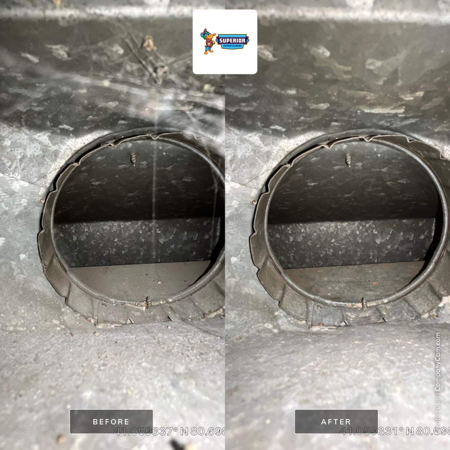 Air Duct Cleaning With a Vacuum Truck in Youngstown, OH by Superior Air Duct Cleaning