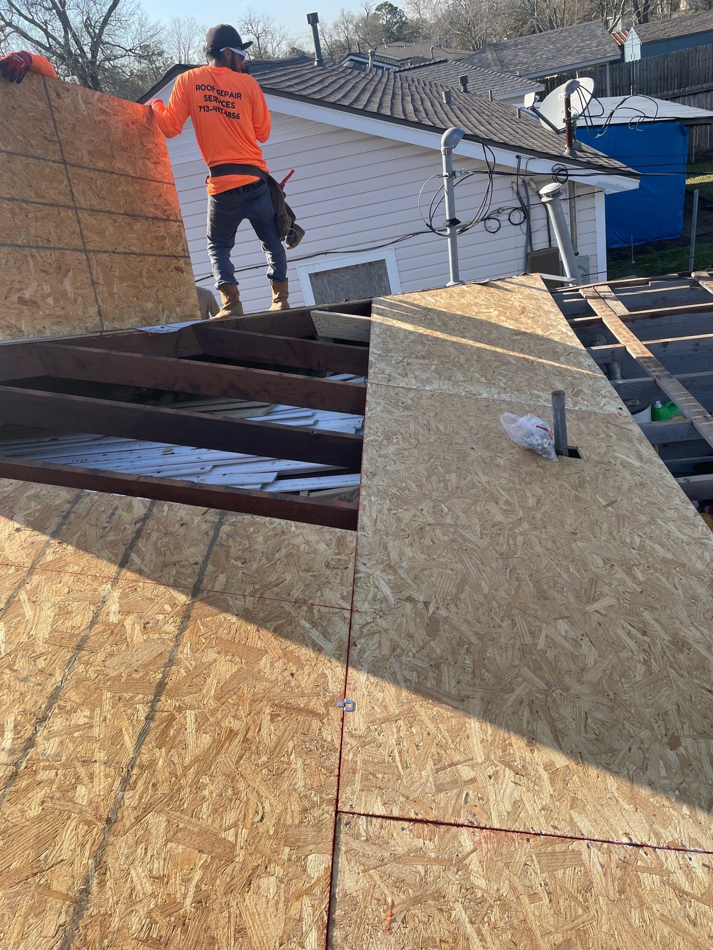 Roof Replacement La Porte by Roof Repair Company