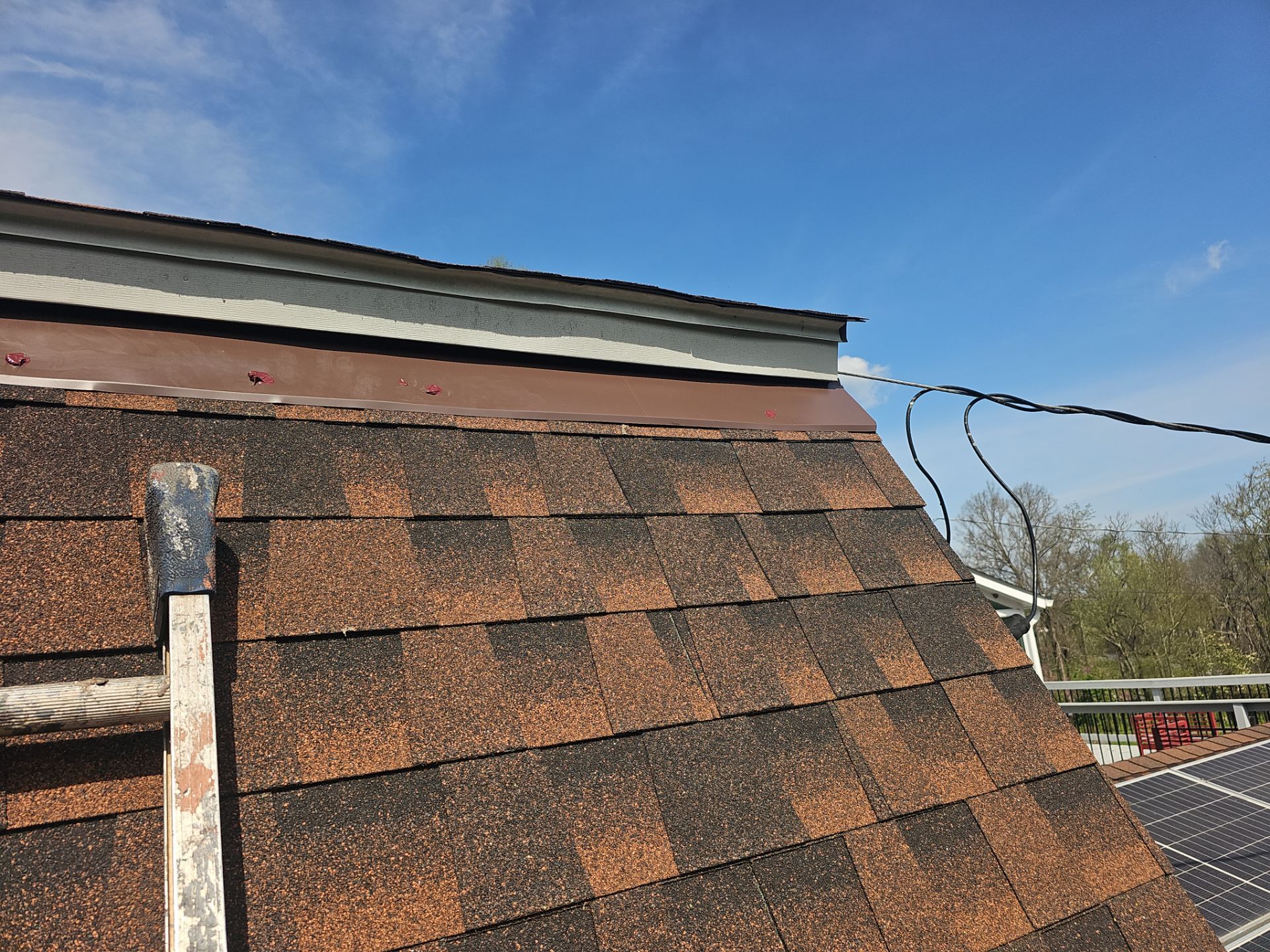 Roof Repair - Vent, Siding, and Chimney Flashing and Partial Roof Replacement by Winchester Roofing