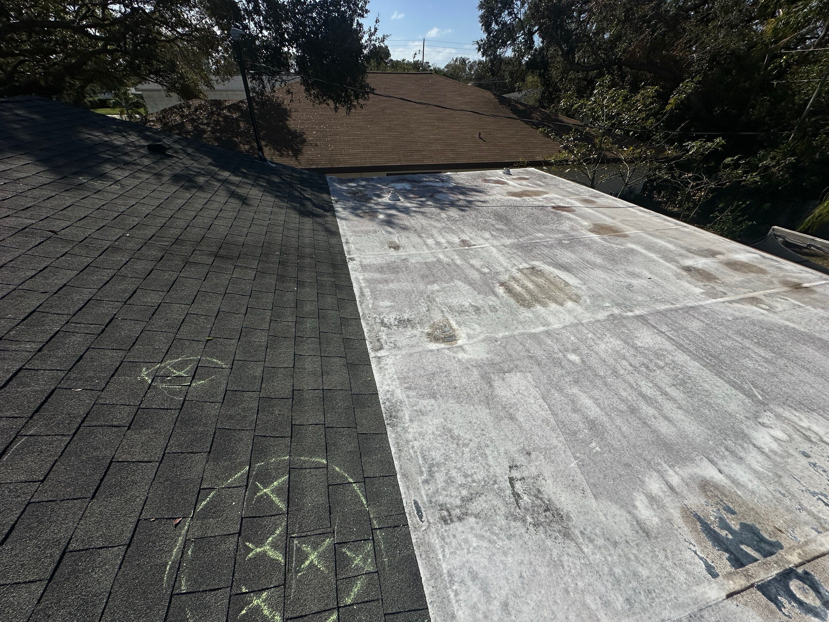 Roof Damage Claim in St. Petersburg by FLAPA & KeyStone