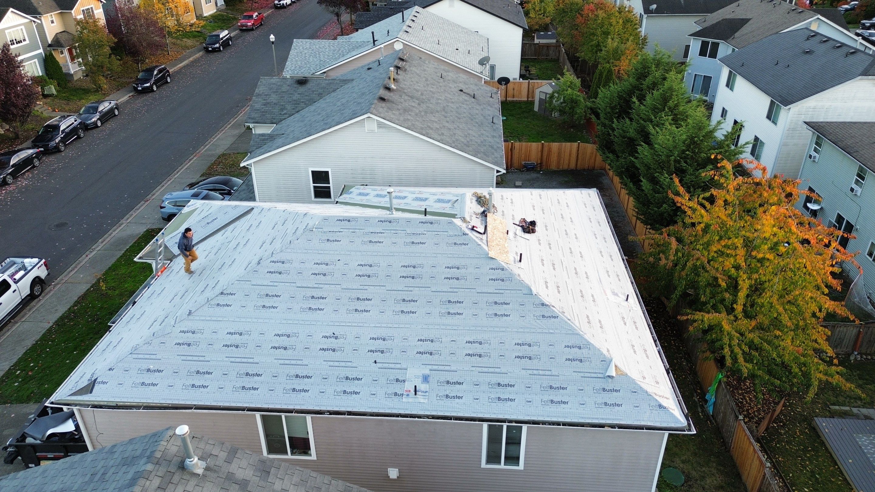 Project in South Hill, WA by Proline Roofing & Restoration LLC