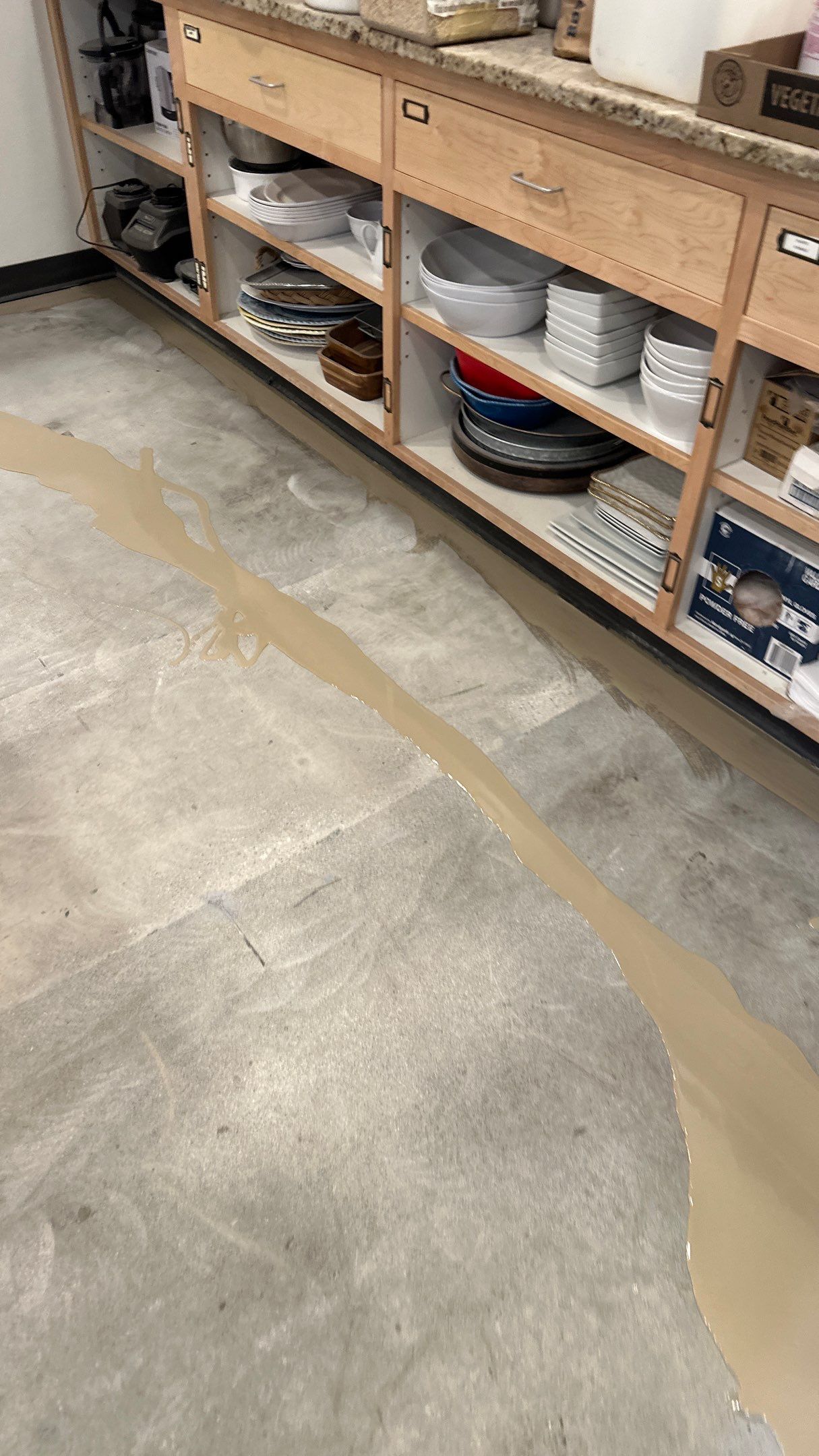 Commercial Kitchen Floor Transformation using Mt Everest by Croc Coatings, LLC