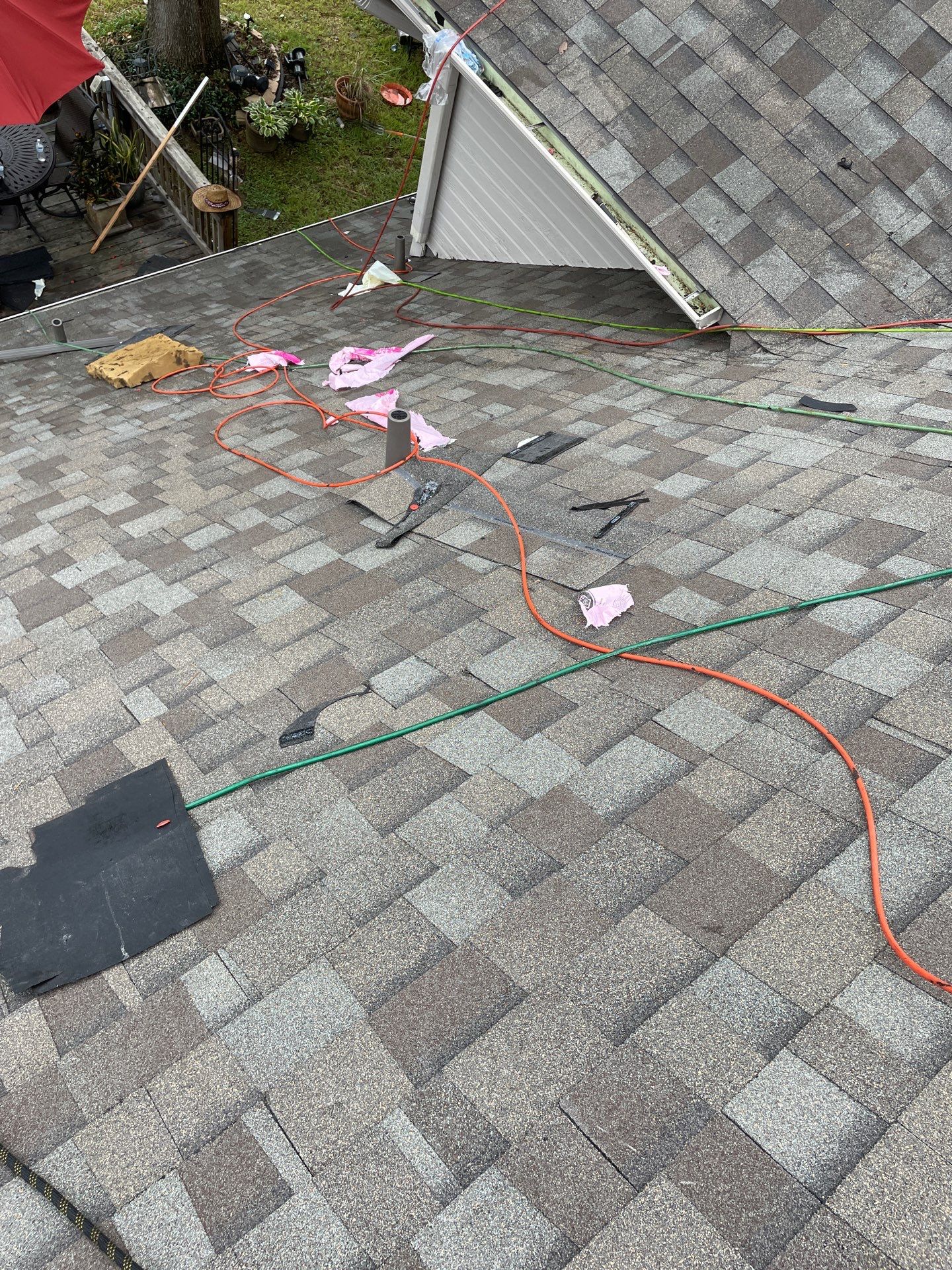 Residential Roofing Installation using Owen's Corning Duration (Lifetime) Shingles by Roof Repair Company