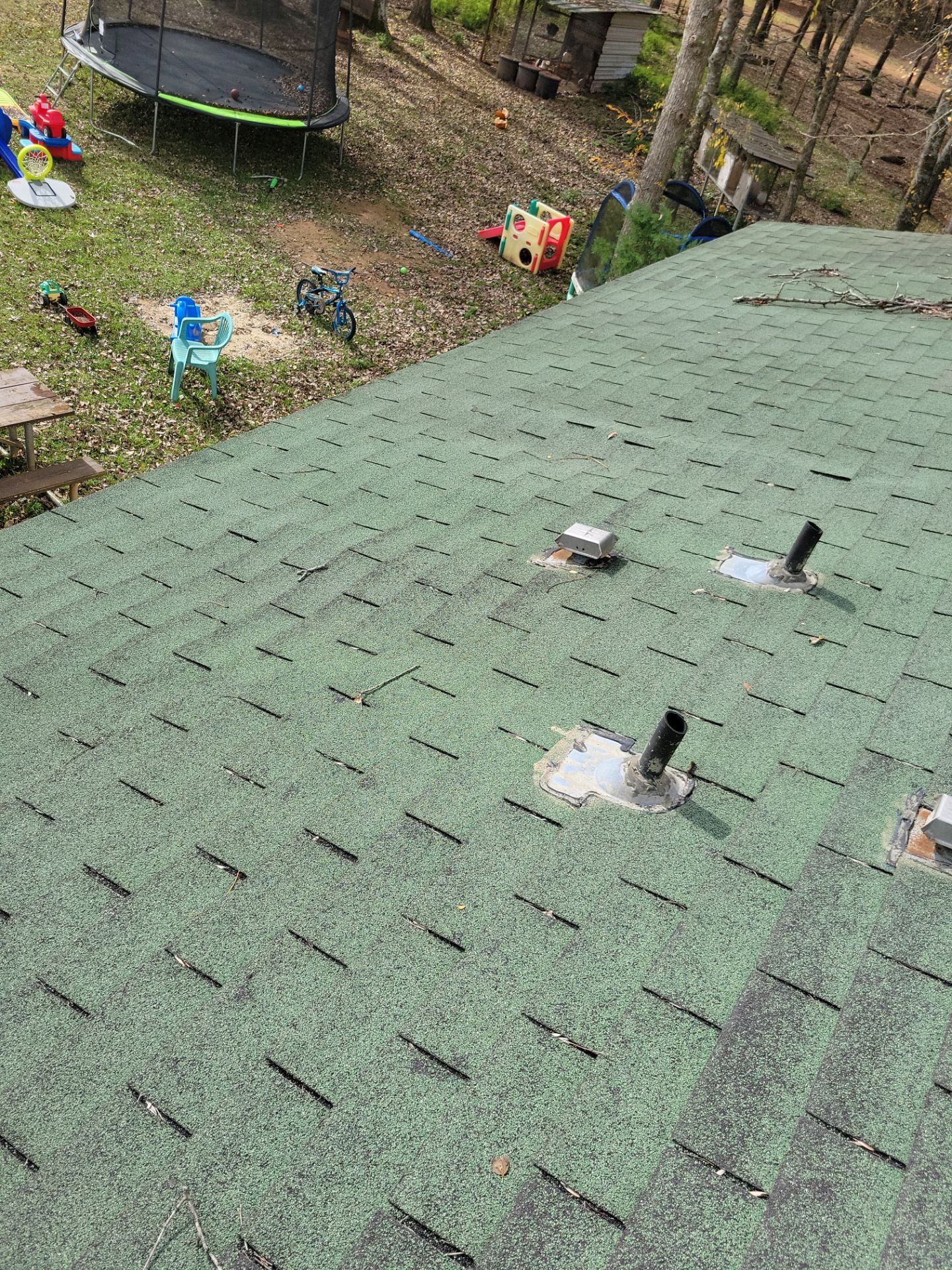 Residential Roofing Installation using Owens Corning Duration Shingle by Molandes Roofing