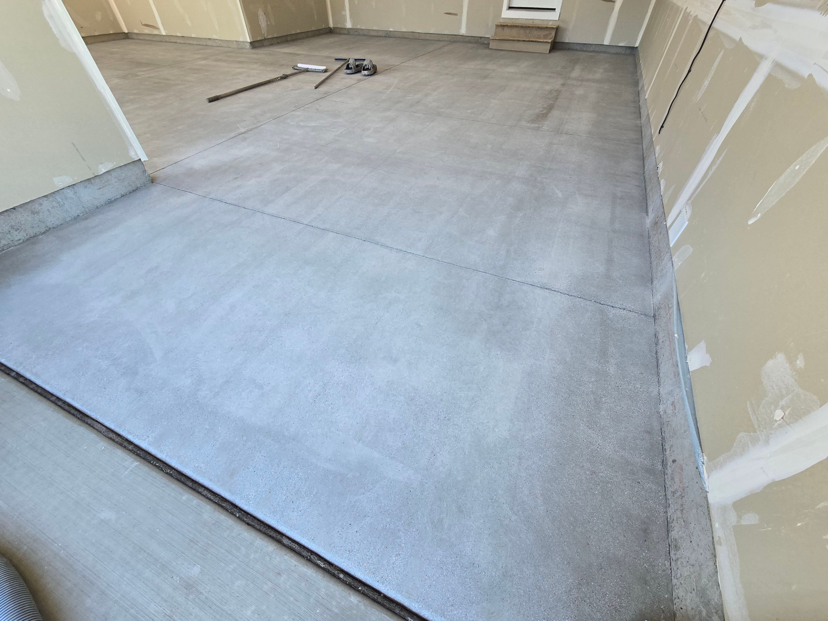 Garage Transformation using Shale Hybrid by Croc Coatings, LLC