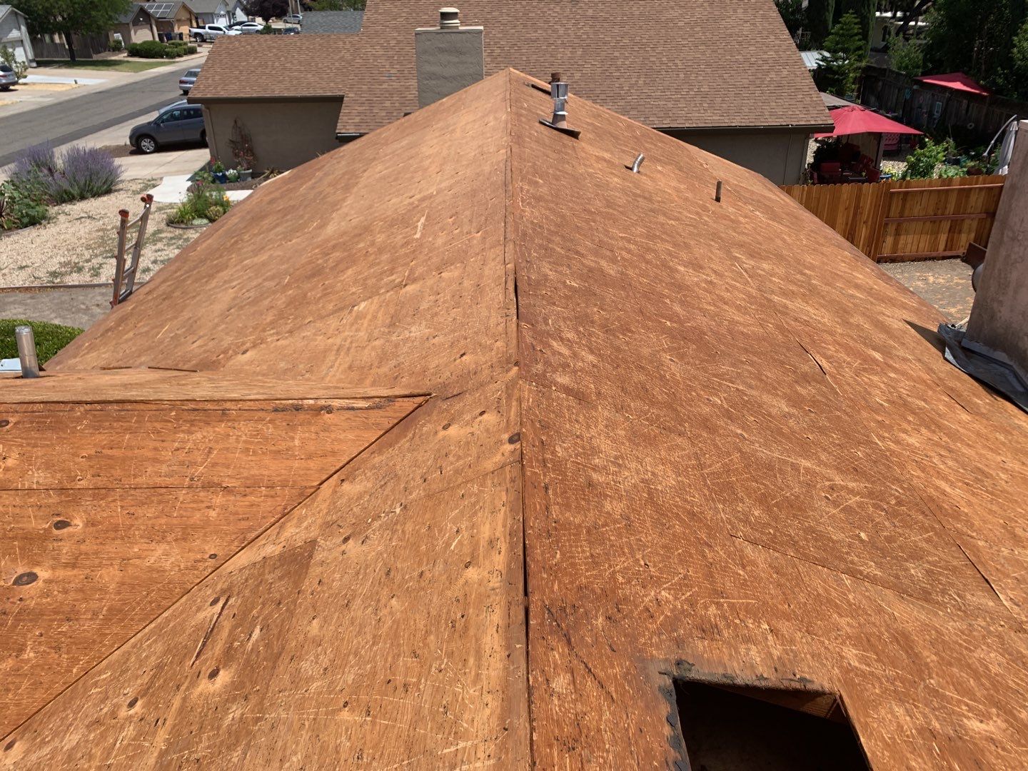 New Roof and Gutters adds value to this home by Byers Enterprises 