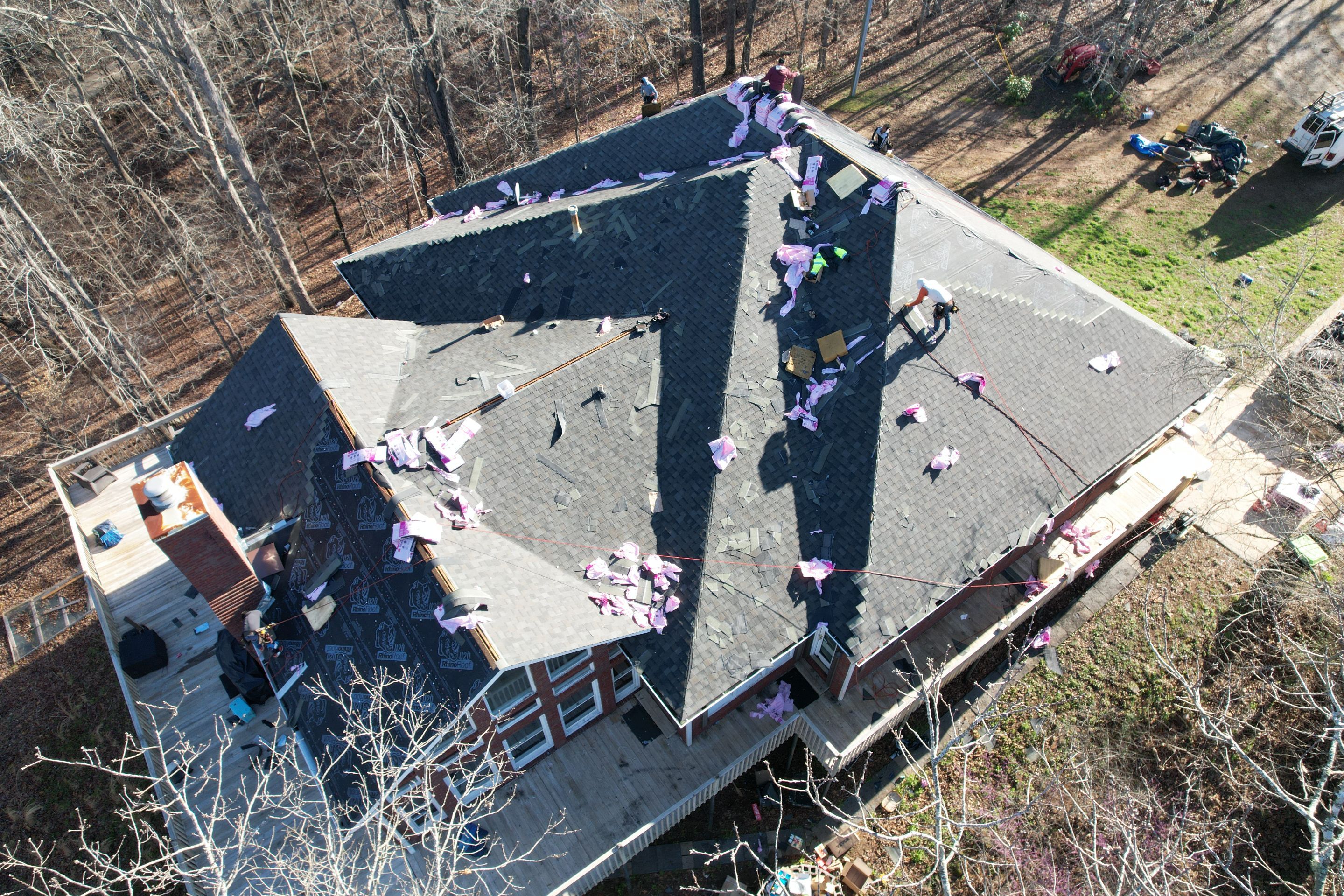 Residential Roofing Installation using Owens Corning by Inspector Roofing and Restoration