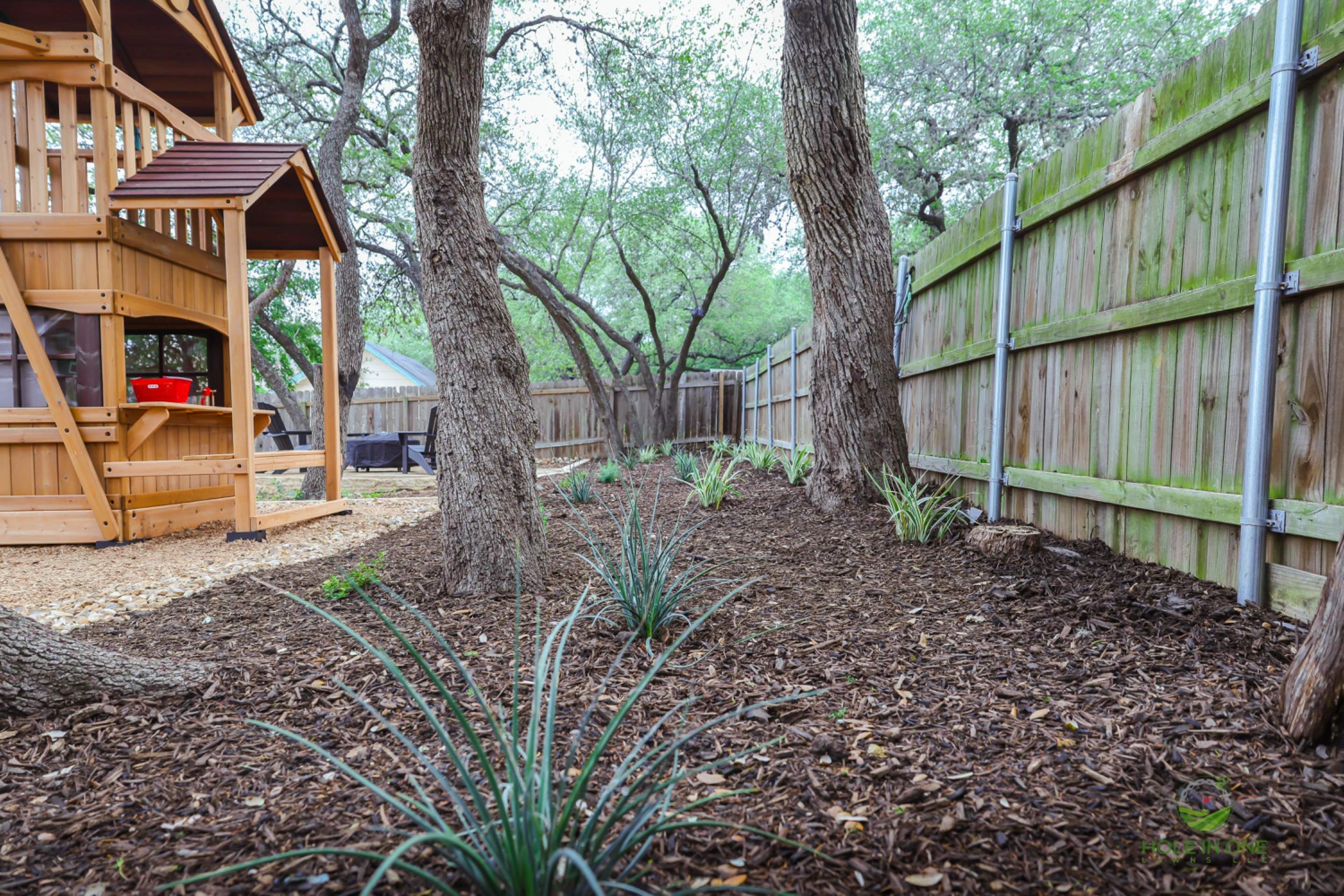 Hidden Forest, San Antonio TX by Hole In One Lawns, LLC