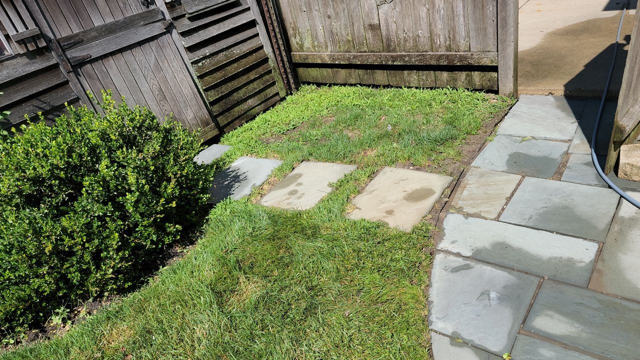 Exterior Stone and Concrete Surface Cleaning by Northern Power Washing LLC.