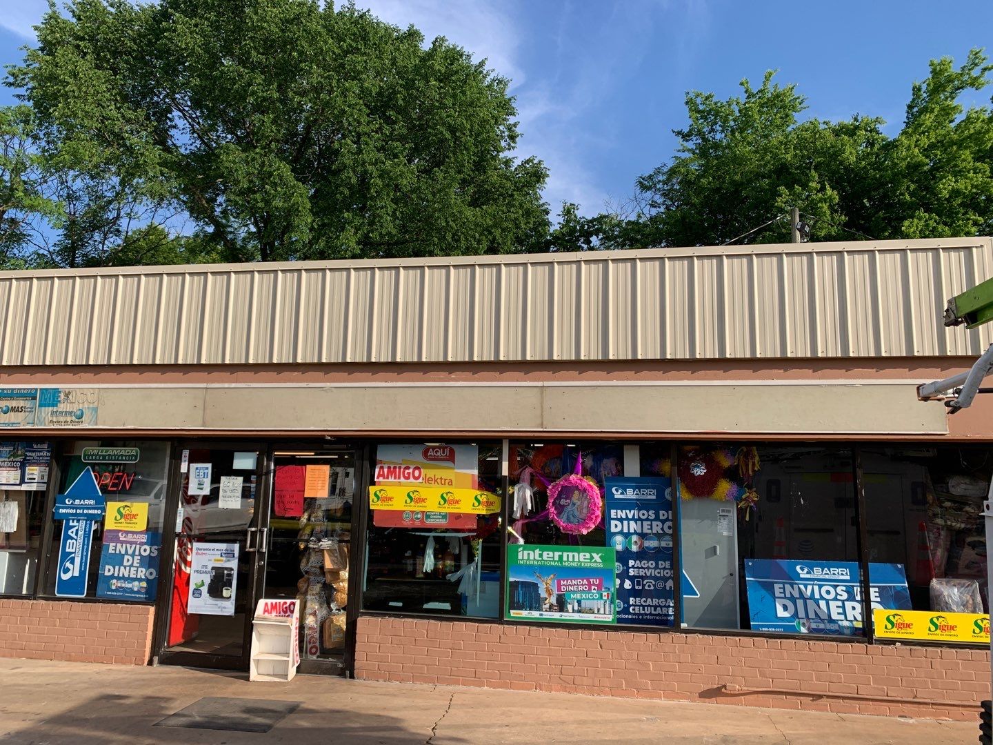 Store Building in Hope by Hostetler Roofing
