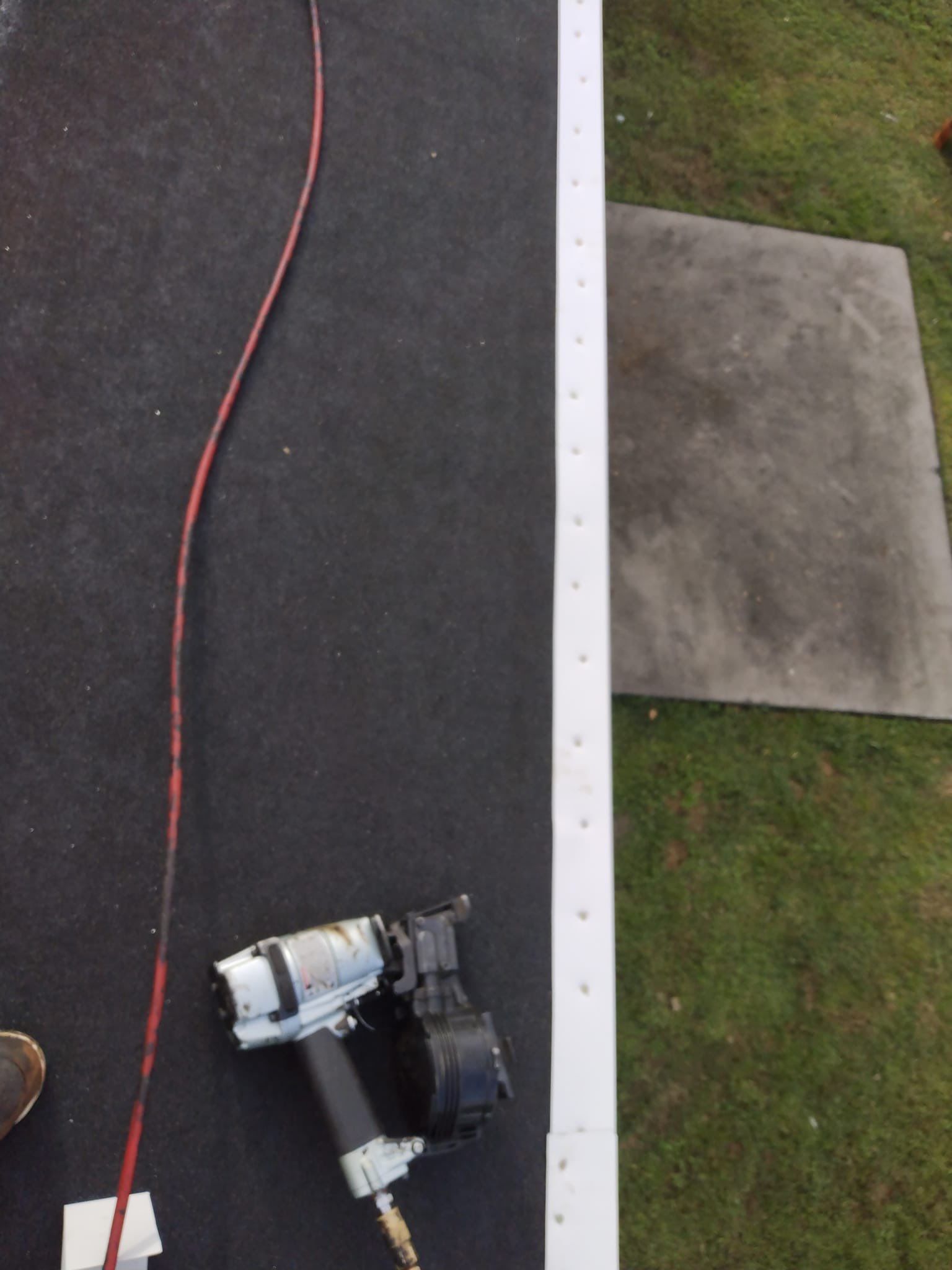 Residential Roofing Installation using GAF HDZ Shingles by Protek Roofing Heating Air & Solar