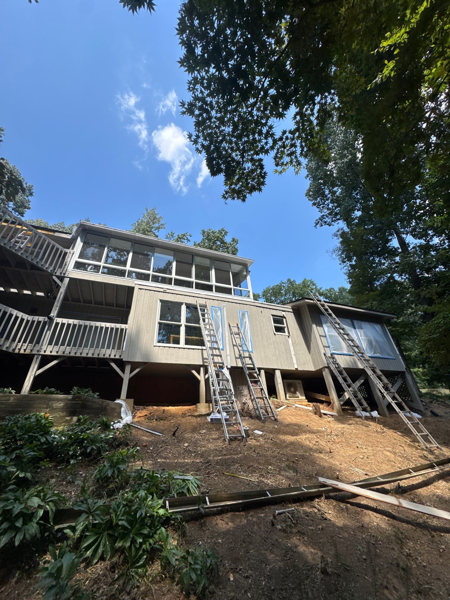 Complete exterior refresh with carpentry repairs by GonzalezPainters & Contractors Inc