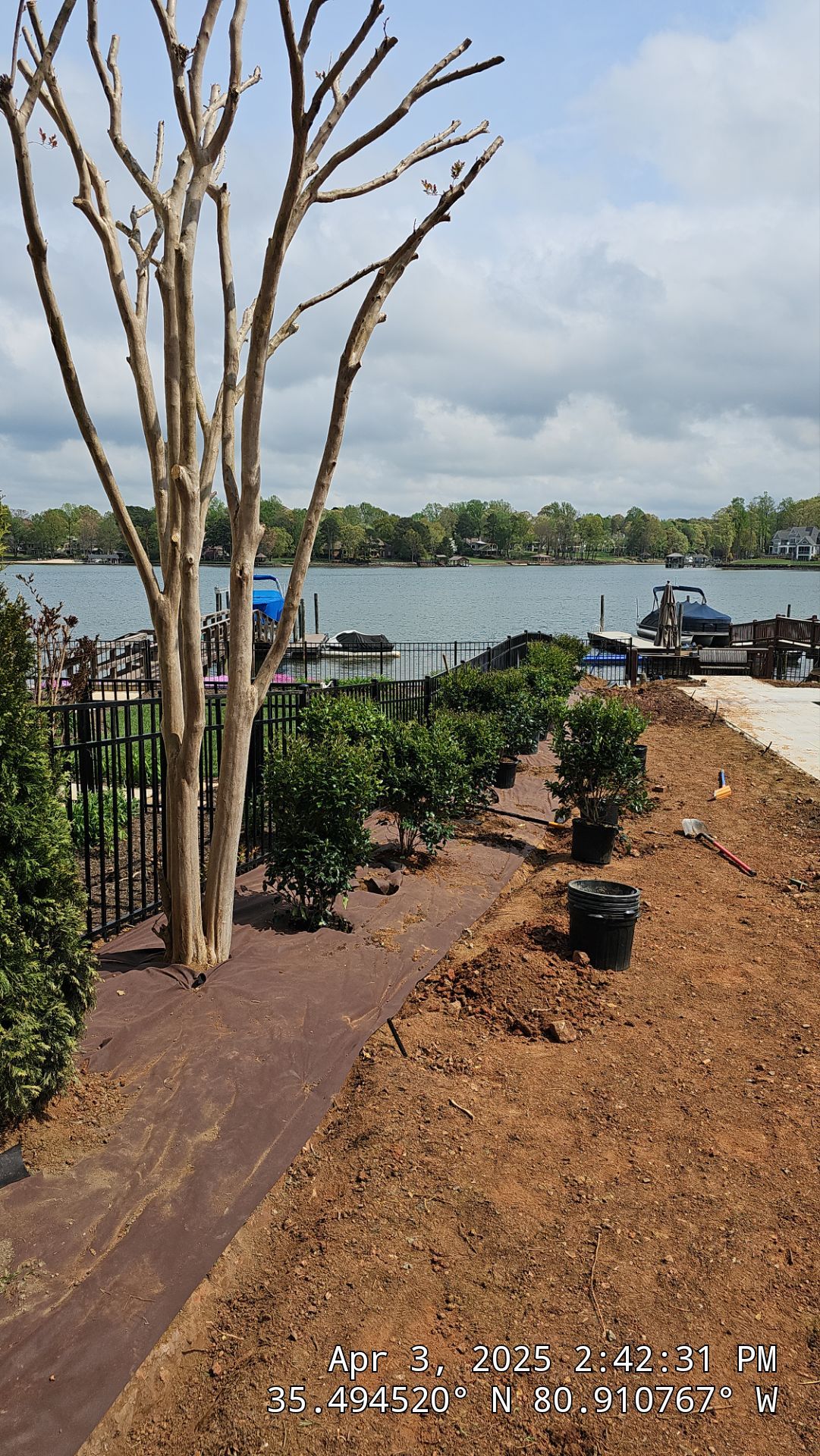 Hardscape Installation using Irrigation by Carolina-Metro Landscape, Inc
