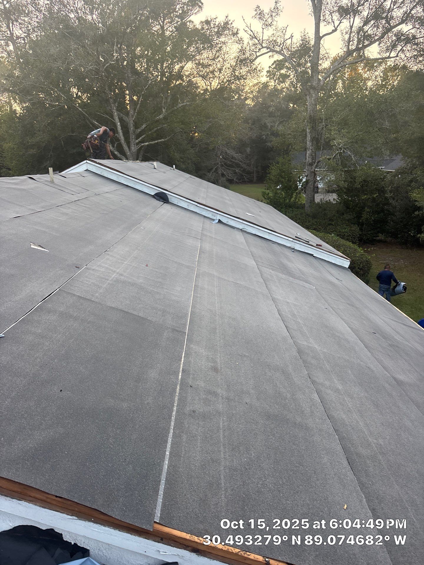 Another Fortified roof work by Husband Roofing & Contracting