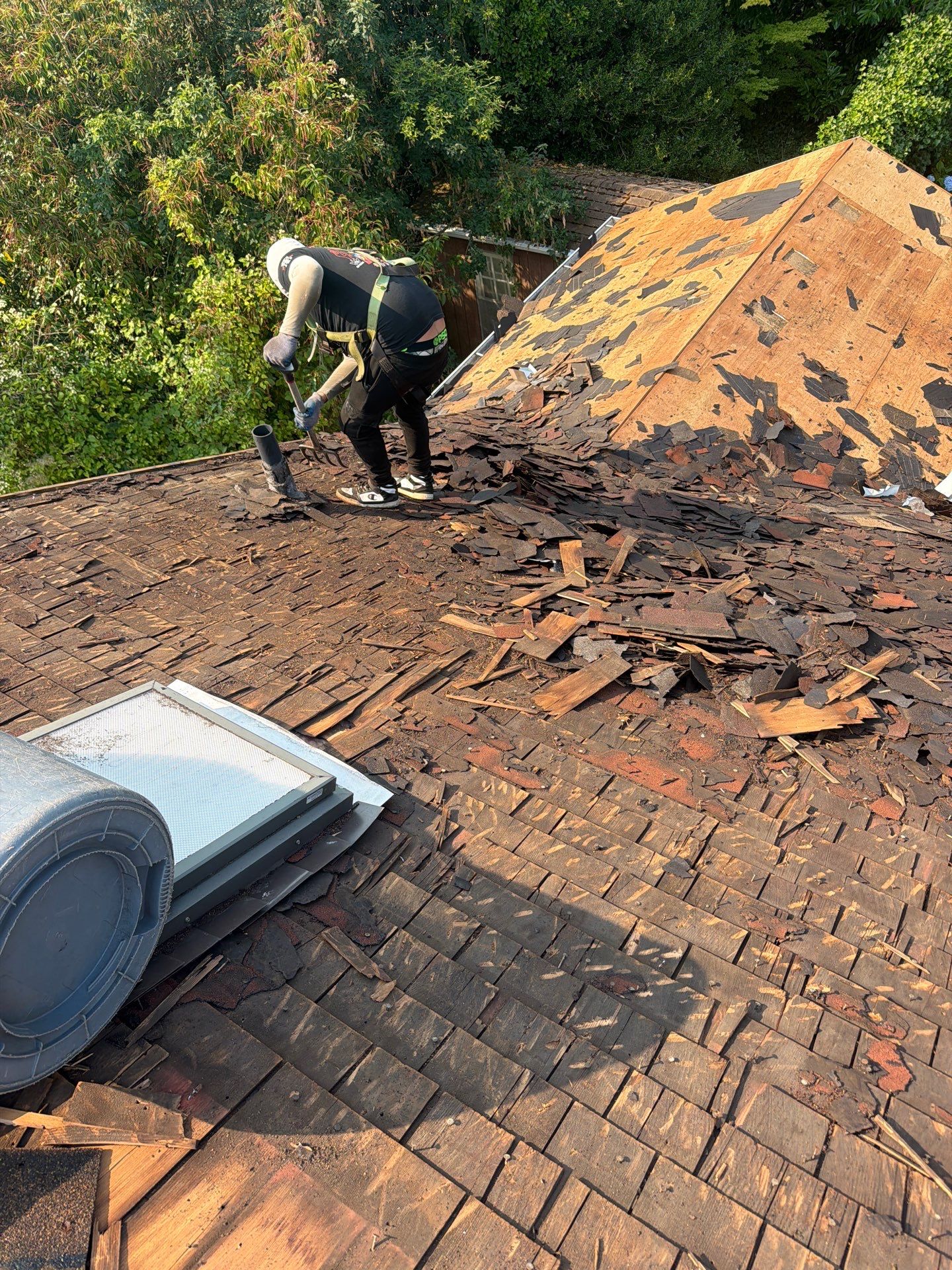 Residential Roofing Installation using GAF HDZ Shingles by Roofing Formula LLC
