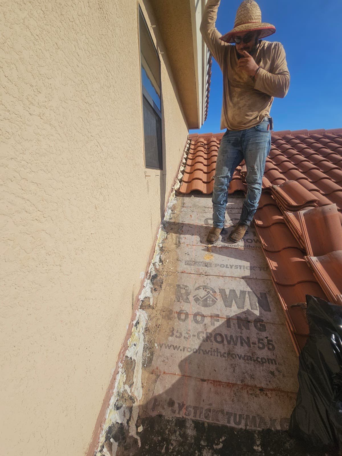Concrete Tile Roof Repair by Four Peaks Roofing