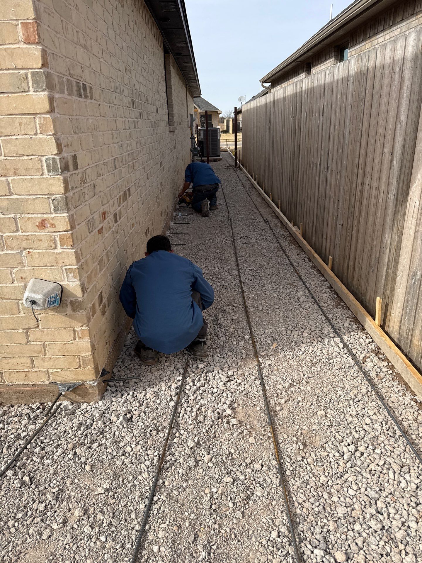 Concrete Sidewalk And Footer by Clays Services Inc