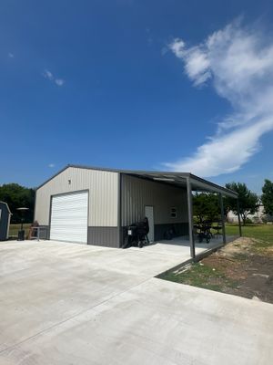 2" close cell foam on this new shop in Lavon Tx