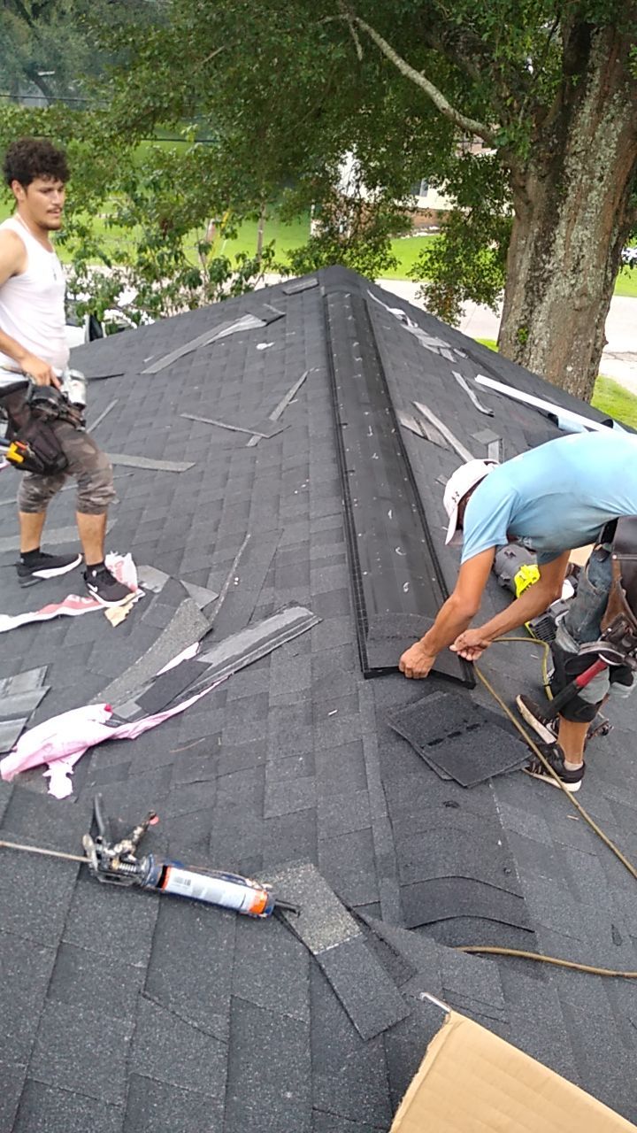 Residential Roofing Installation using Roof Replacement by American Roofing & Construction LLC