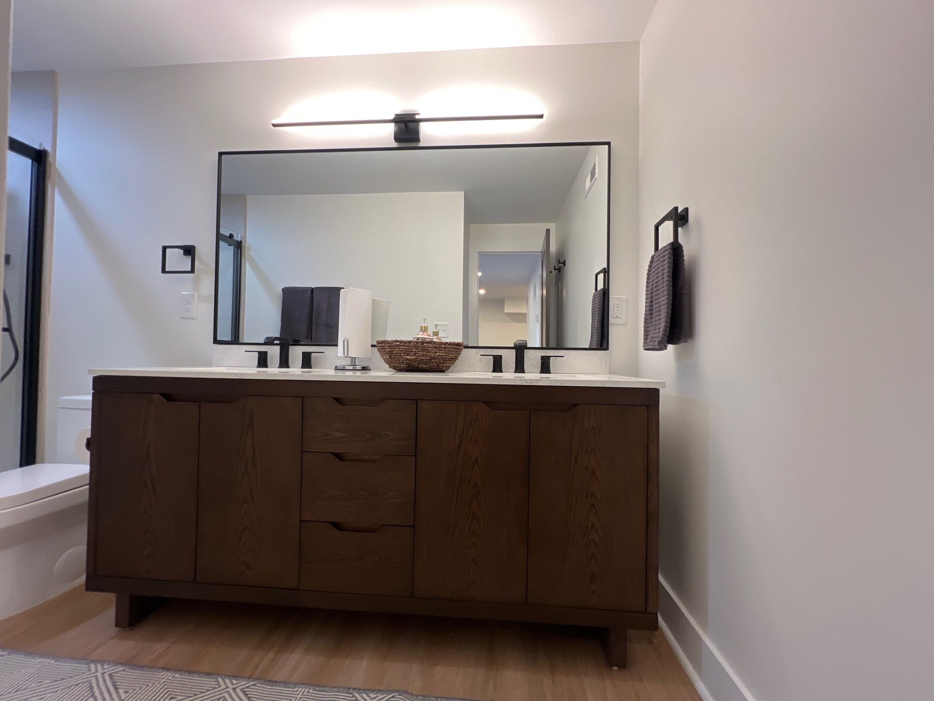 Complete Basement Remodeling and Custom Bathroom Installation in Kennesaw by Swift Home Renovations