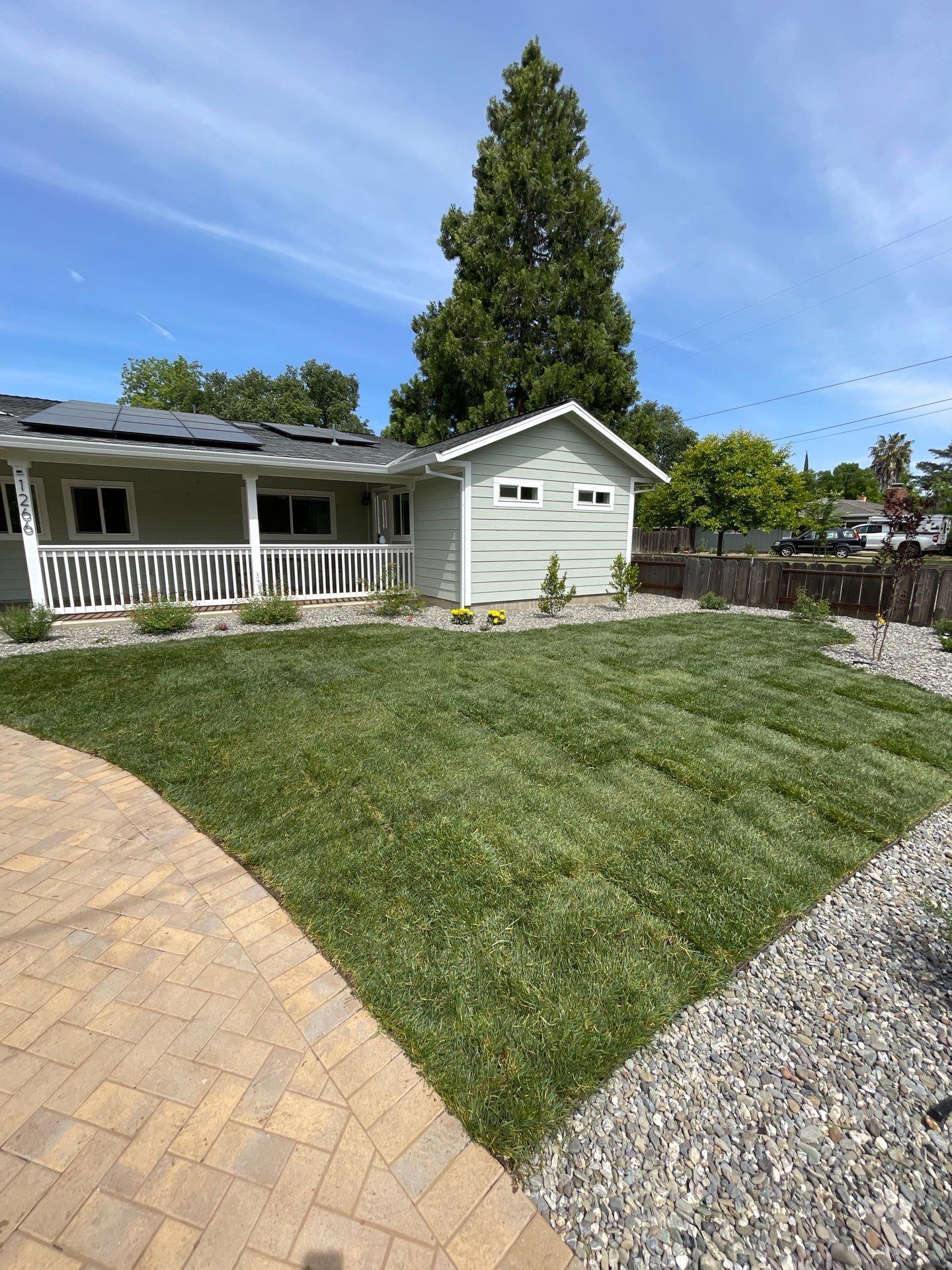 Project in Chico by A - G Sod Farms