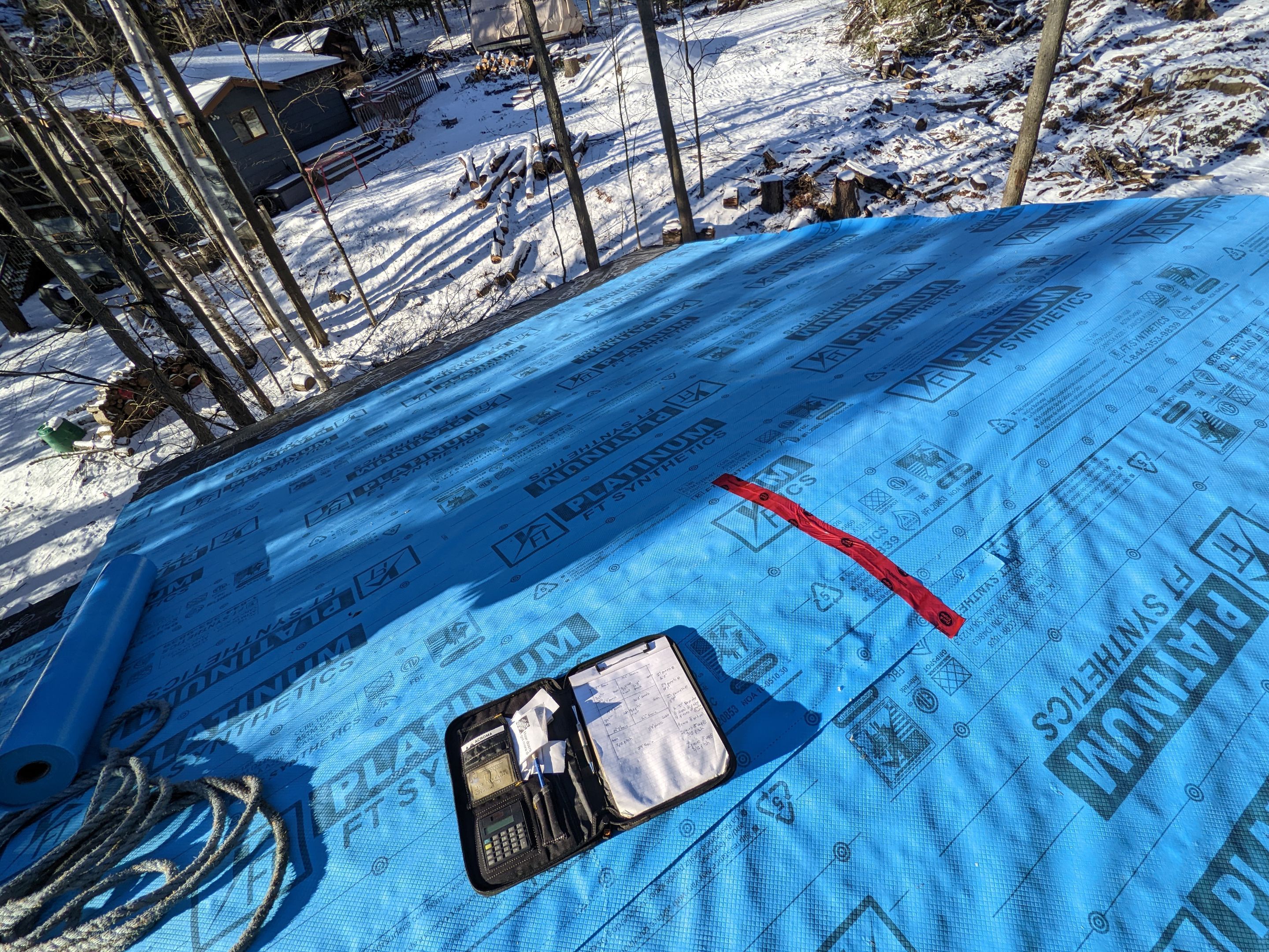 New Home Construction using 16" Standing Seam Panels by Jay Carter Roofing & Sheet Metal