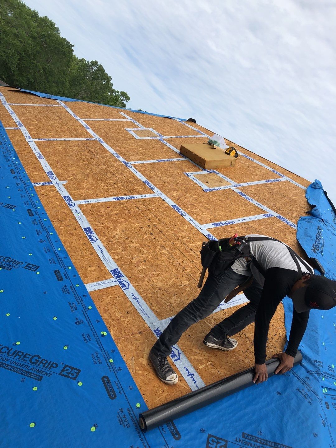 Residential Roofing Installation using Roof Replacement by American Roofing & Construction LLC