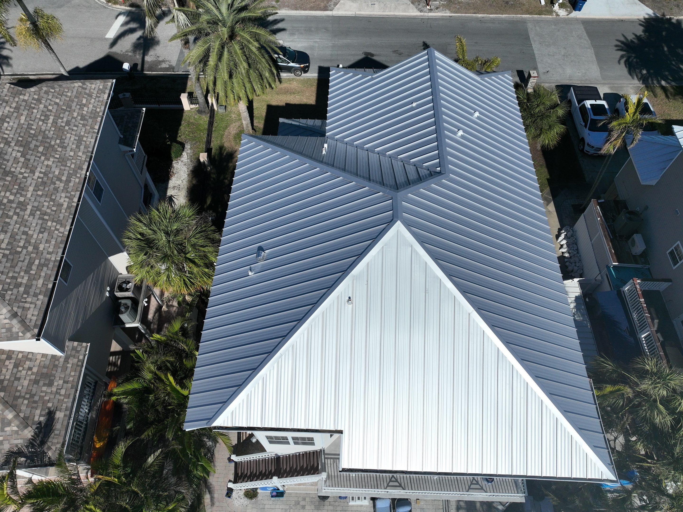 Cool White Standing Seam by Reimagine Roofing