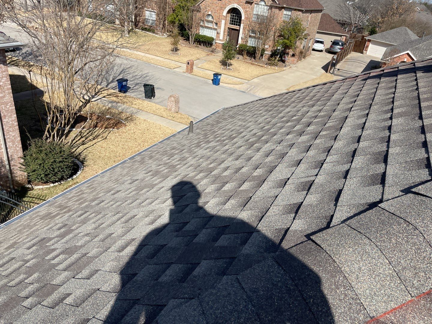 Major storm damage required full roof replacement along with other exterior repairs by First United Roofing & Construction
