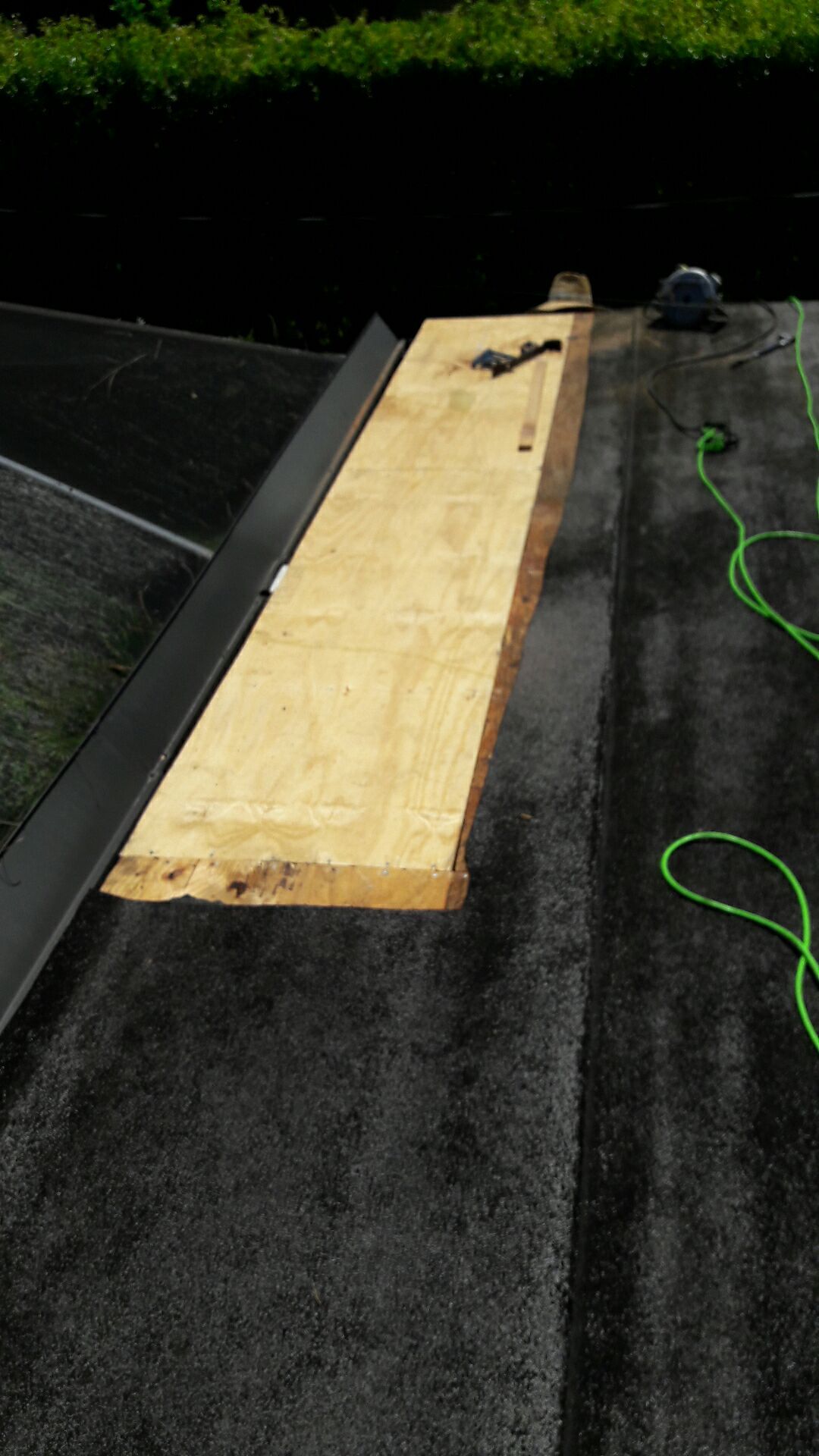 Flat Roof Repair and Plywood Decking Replacement in Jupiter by Aastro Roofing