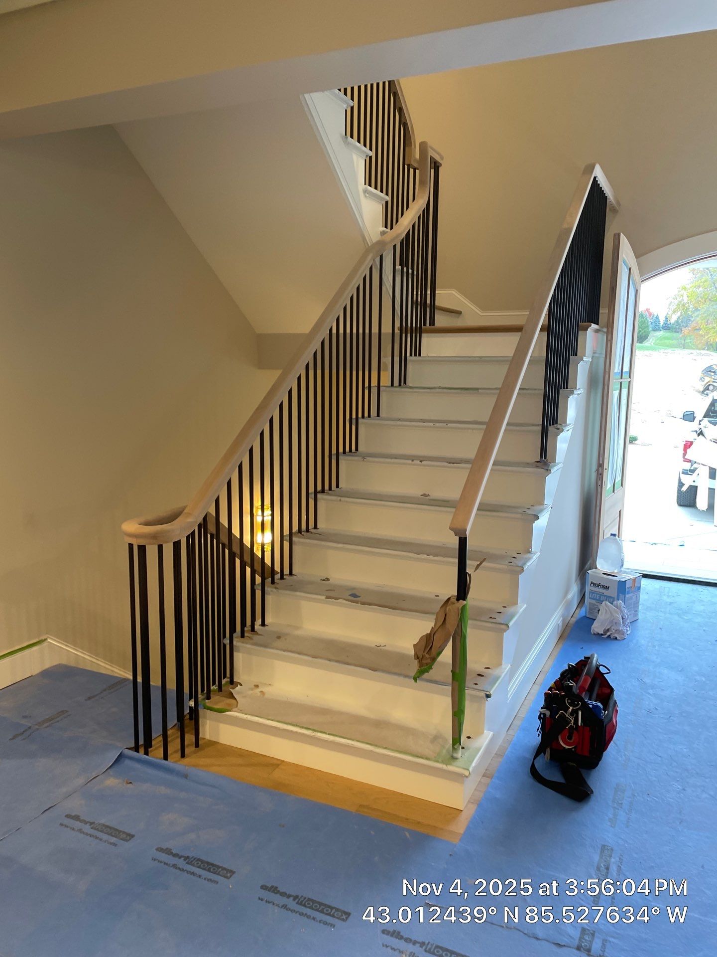 A DREAMY DEN & Matching Hardwoods for this New Build by RTBaldwin Hardwood Floors