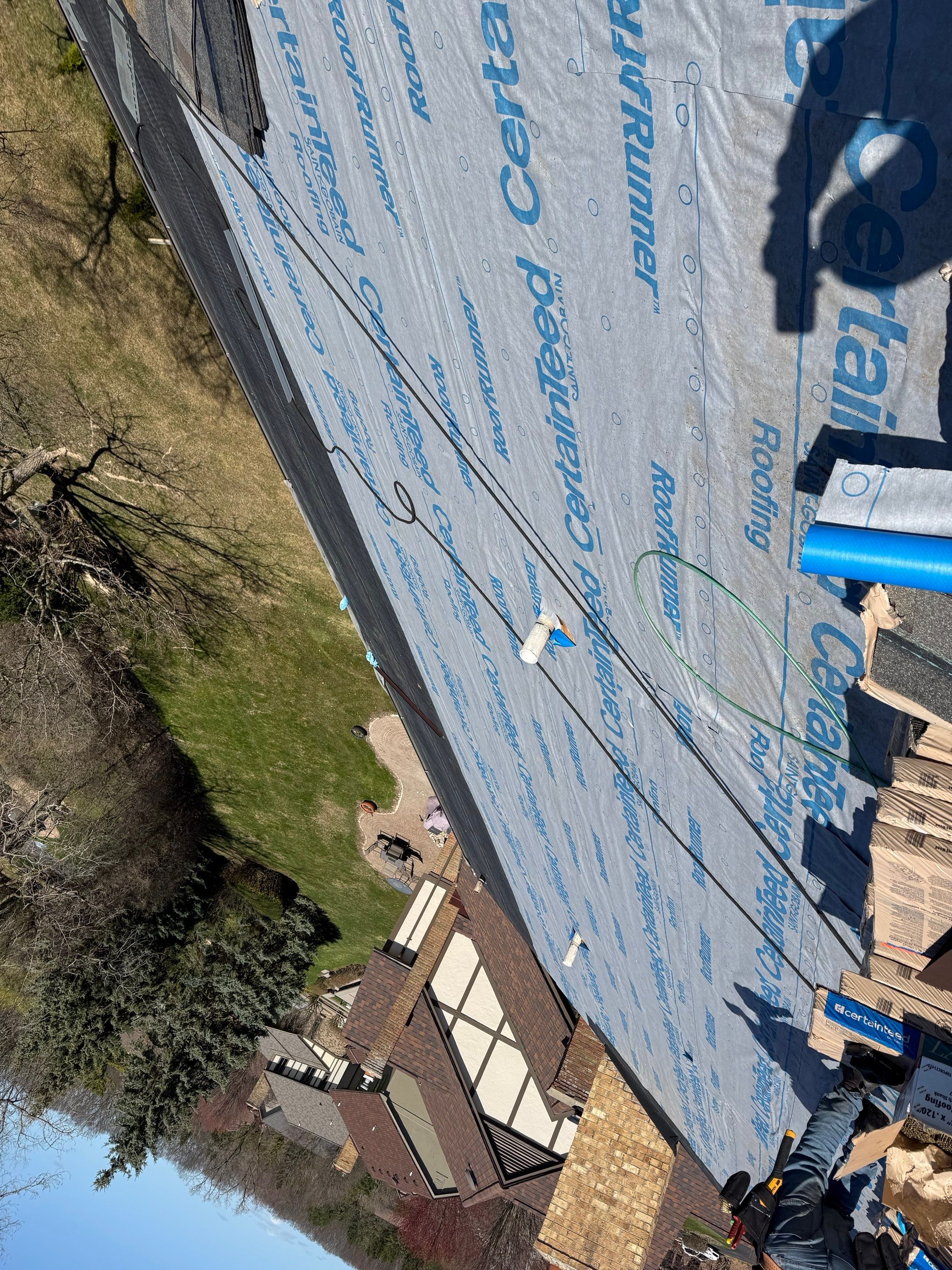 Project in West Bloomfield Township by Eave Roofing