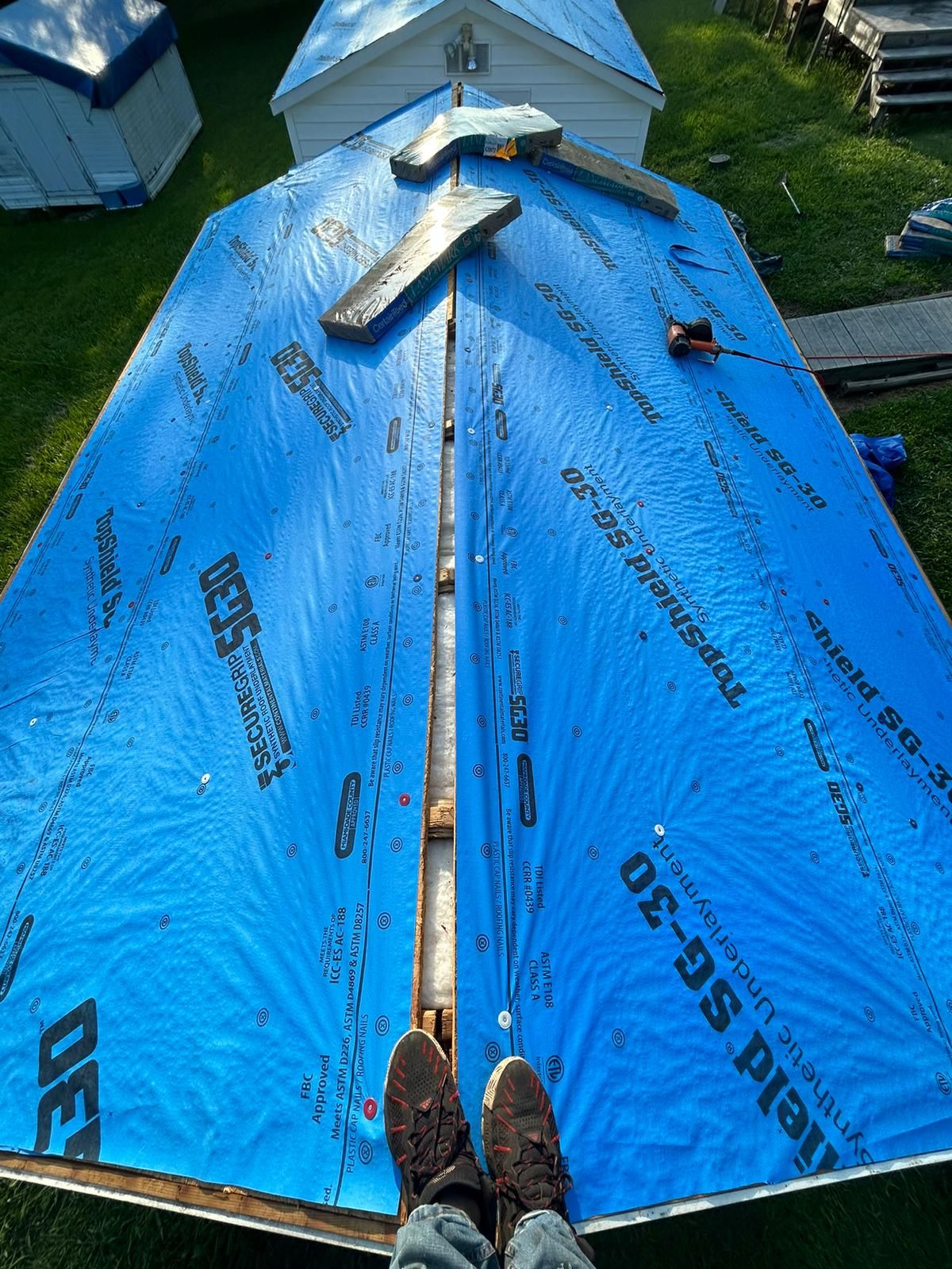 Cherryville NC Roof and Siding Job  by Here4You Restoration 