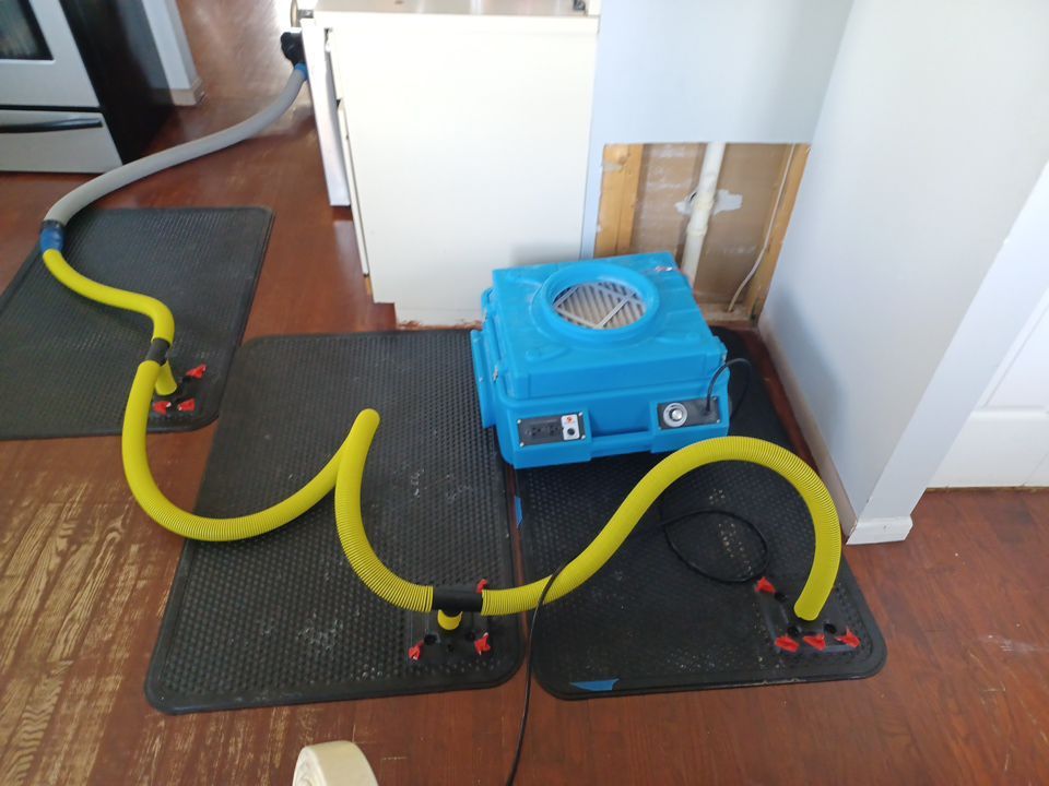 Project in West Bloomfield Township by EzDry Water Mitigation & Property Restoration