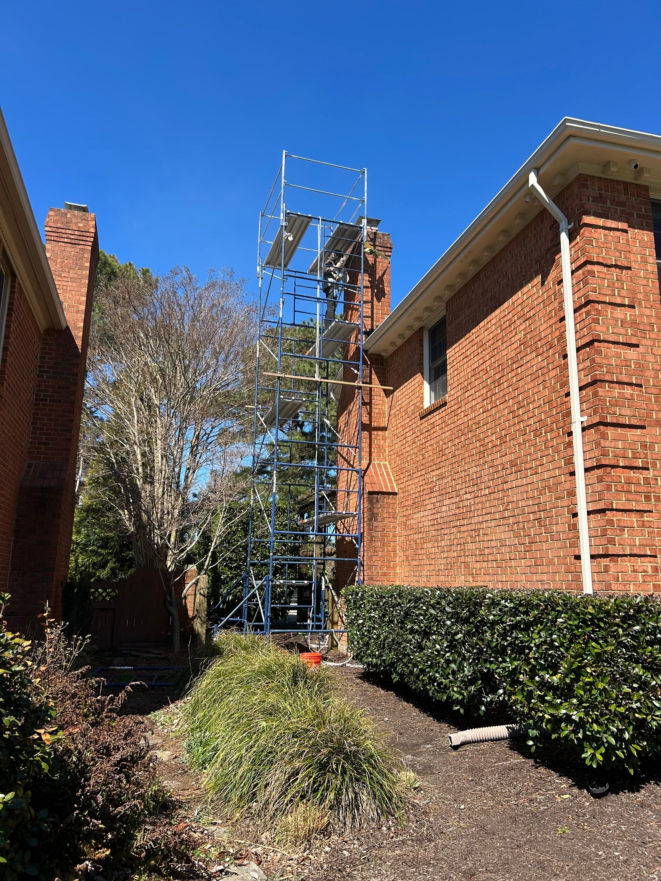 Gas Fireplace Insert Installed - Masonry Fireplace and Chimney by Premier Chimney and Roofing
