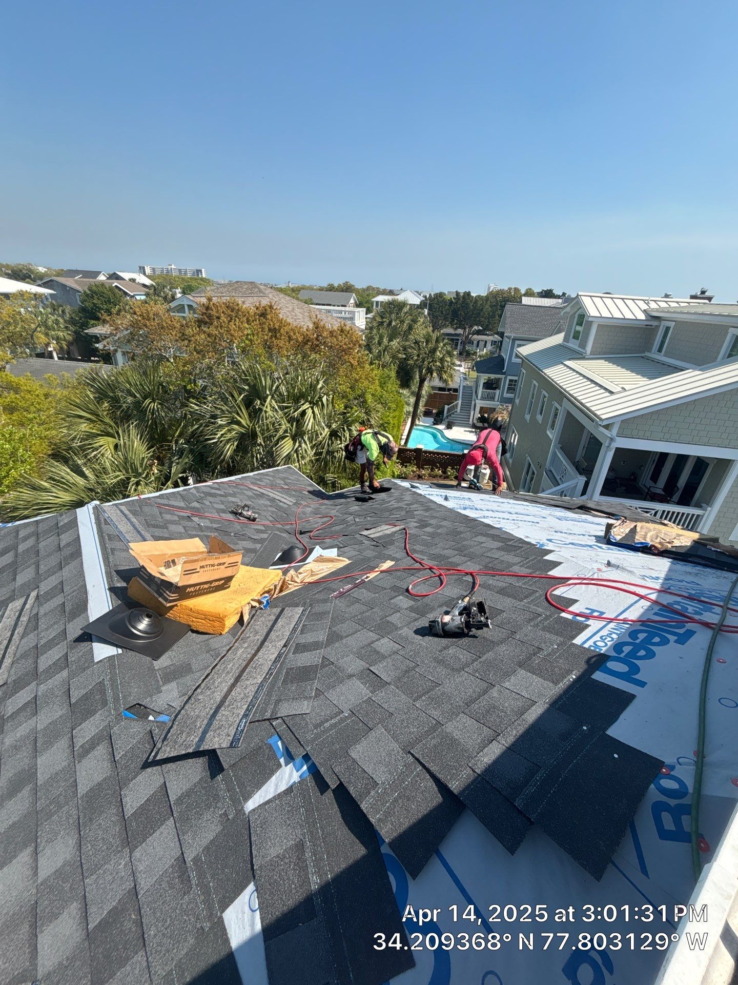 Asphalt Shingle Roof Replacement- Wrightsville Beach, NC by Summit Roofing 