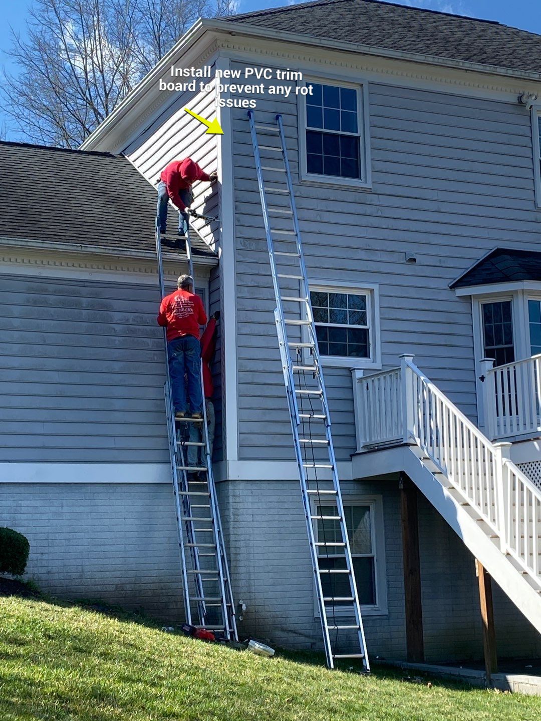 New Gutters and Downspouts  by Alpha Design Services