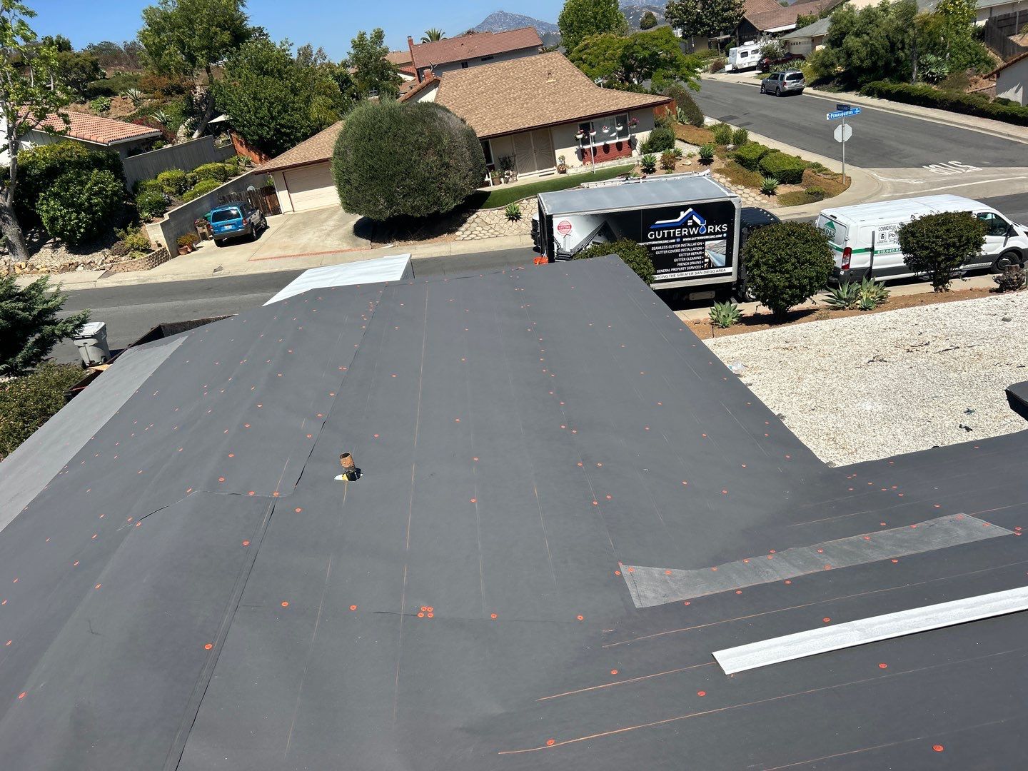Brava Spanish Barrel Tile Roof Replacement in San Diego by Reliable Roofing San Diego Inc.