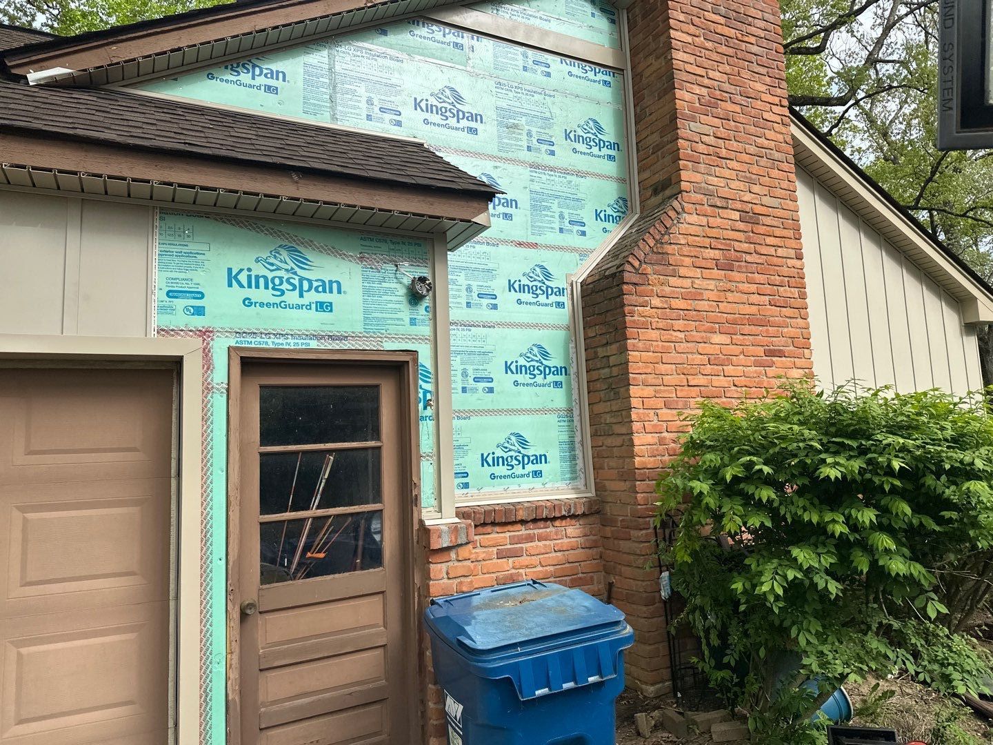 Siding Installation using Alside Monterey Sand by 180 Contractors