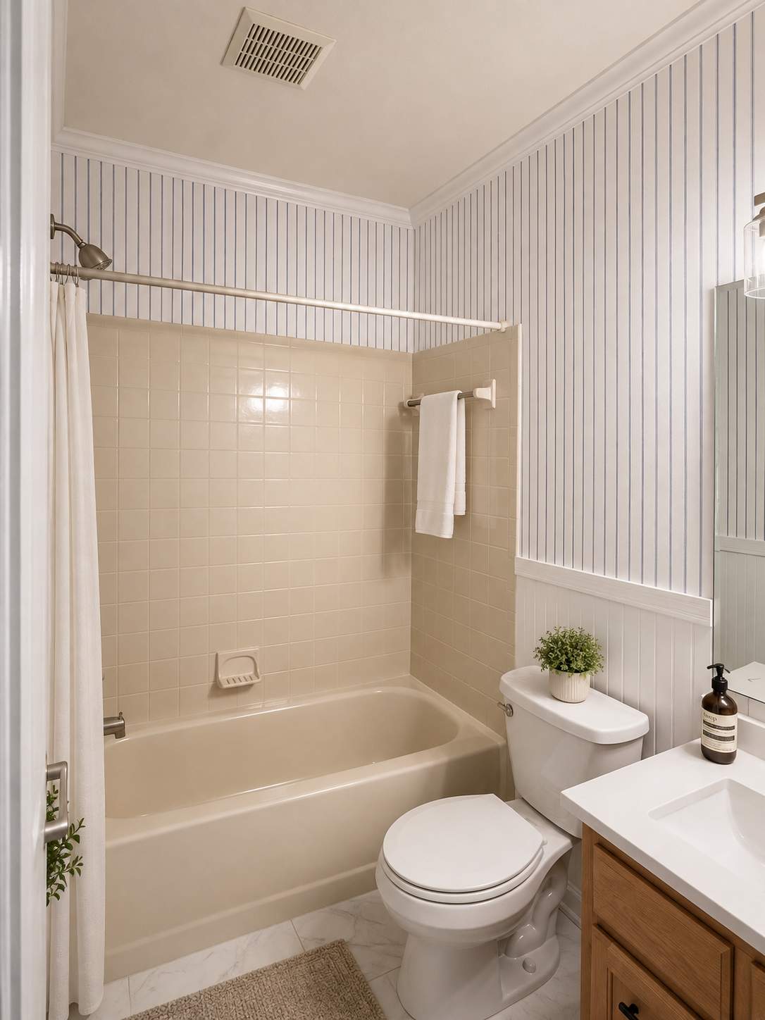 Classic Bathroom Wall Refresh - Annapolis, MD by Remodel Now